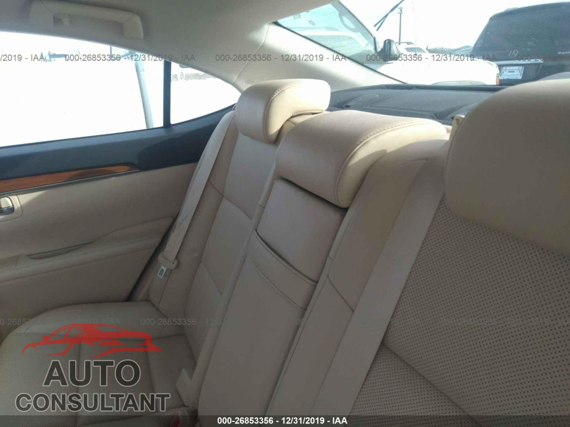 LEXUS ES 2013 - JTHBW1GG4D2025024