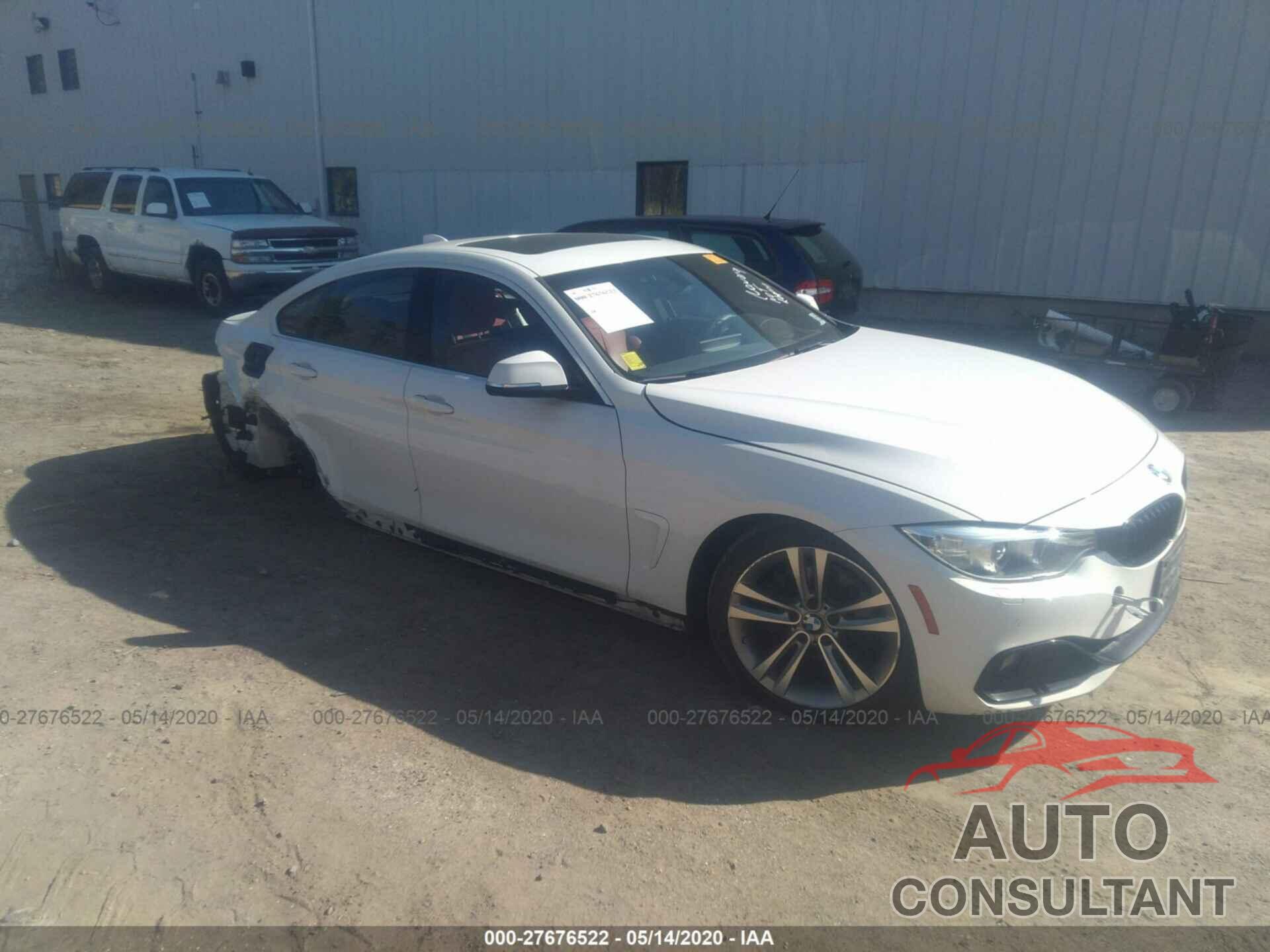 BMW 4 SERIES 2017 - WBA4F9C52HG440524