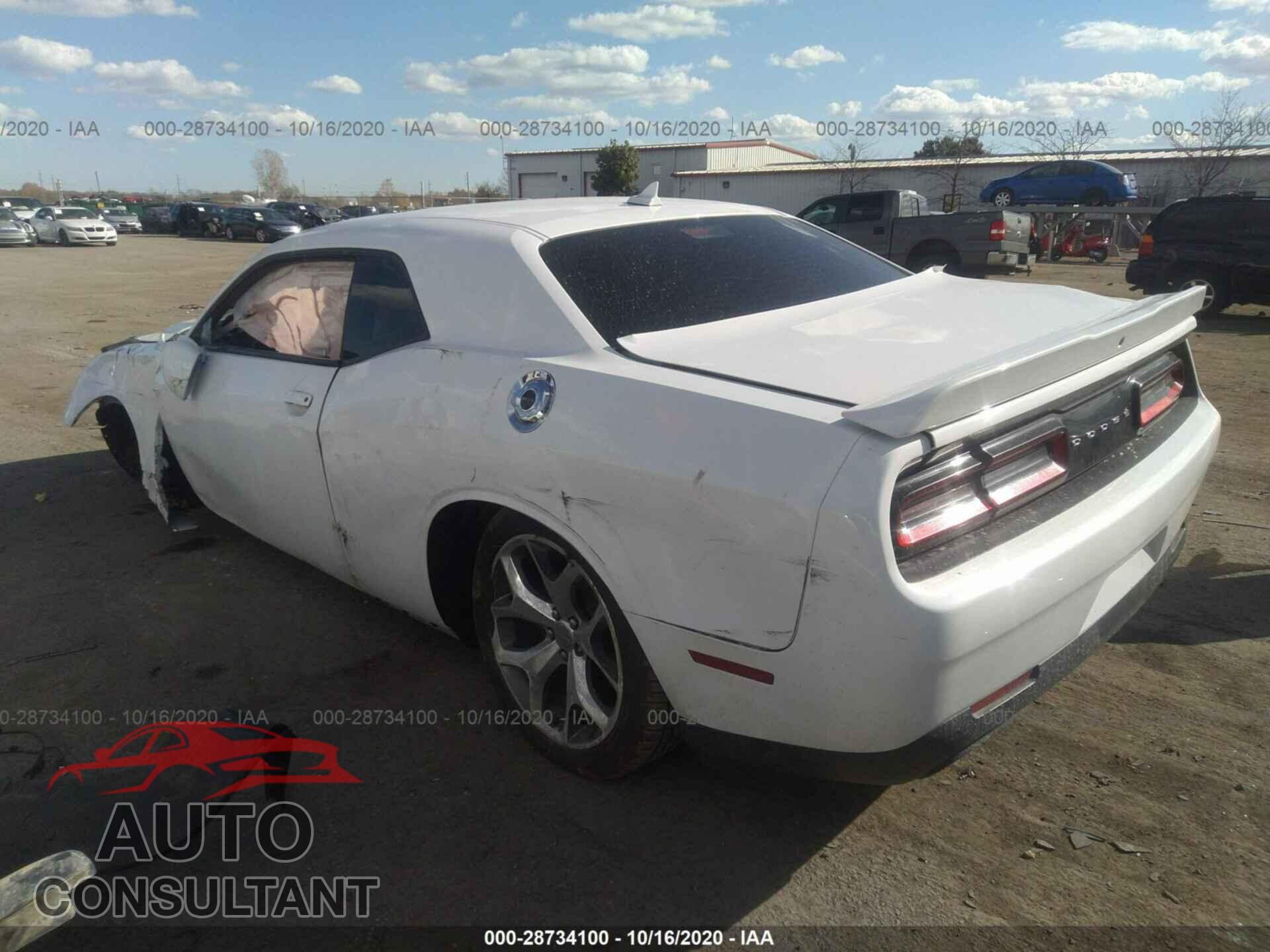 DODGE CHALLENGER 2016 - 2C3CDZBT2GH279491