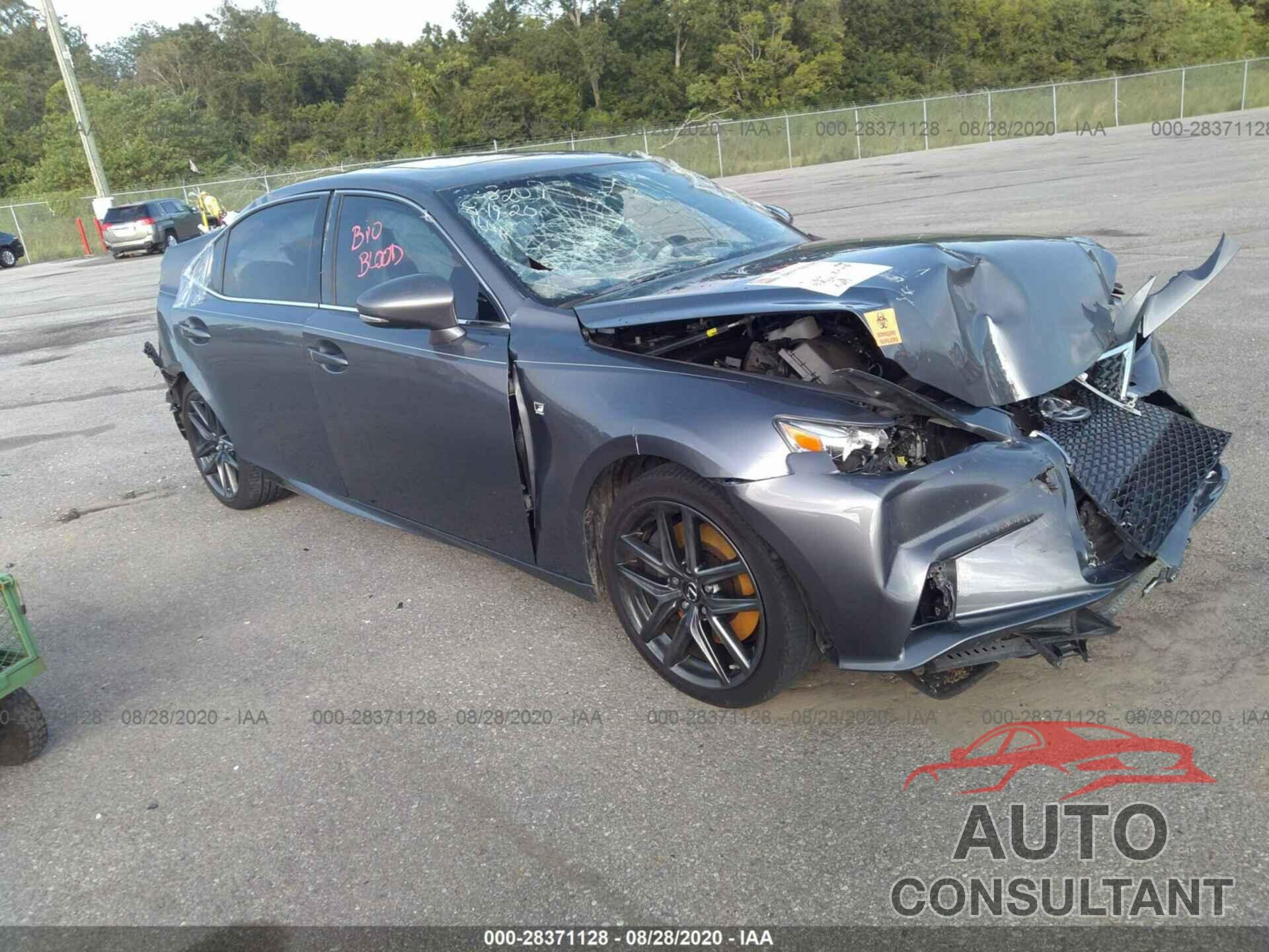 LEXUS IS 2016 - JTHBA1D28G5038207