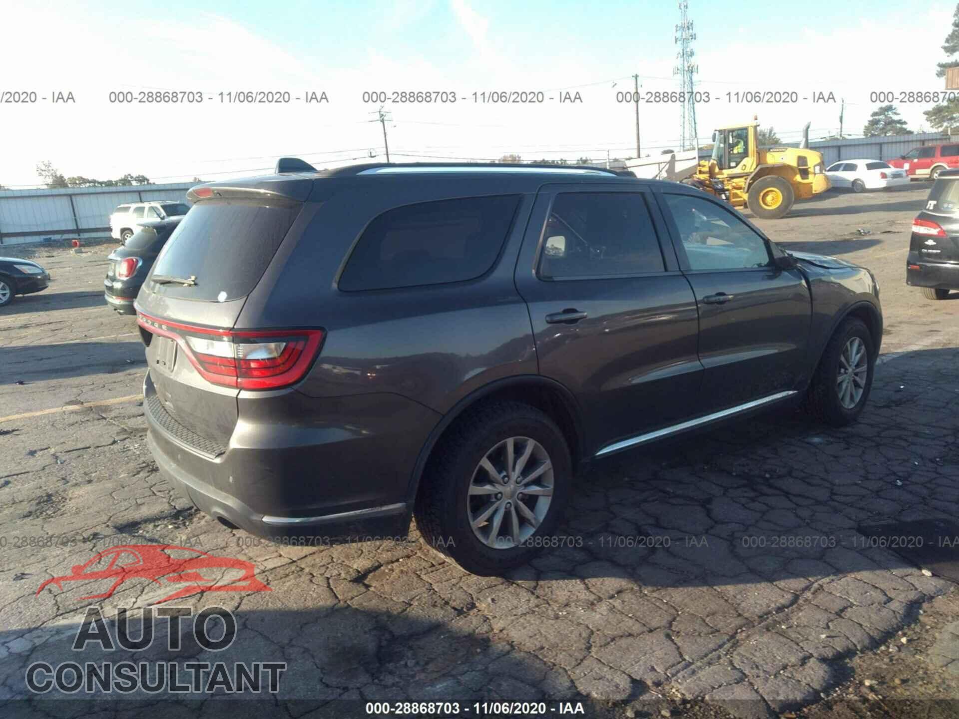 DODGE DURANGO 2016 - 1C4RDHAG0GC353353