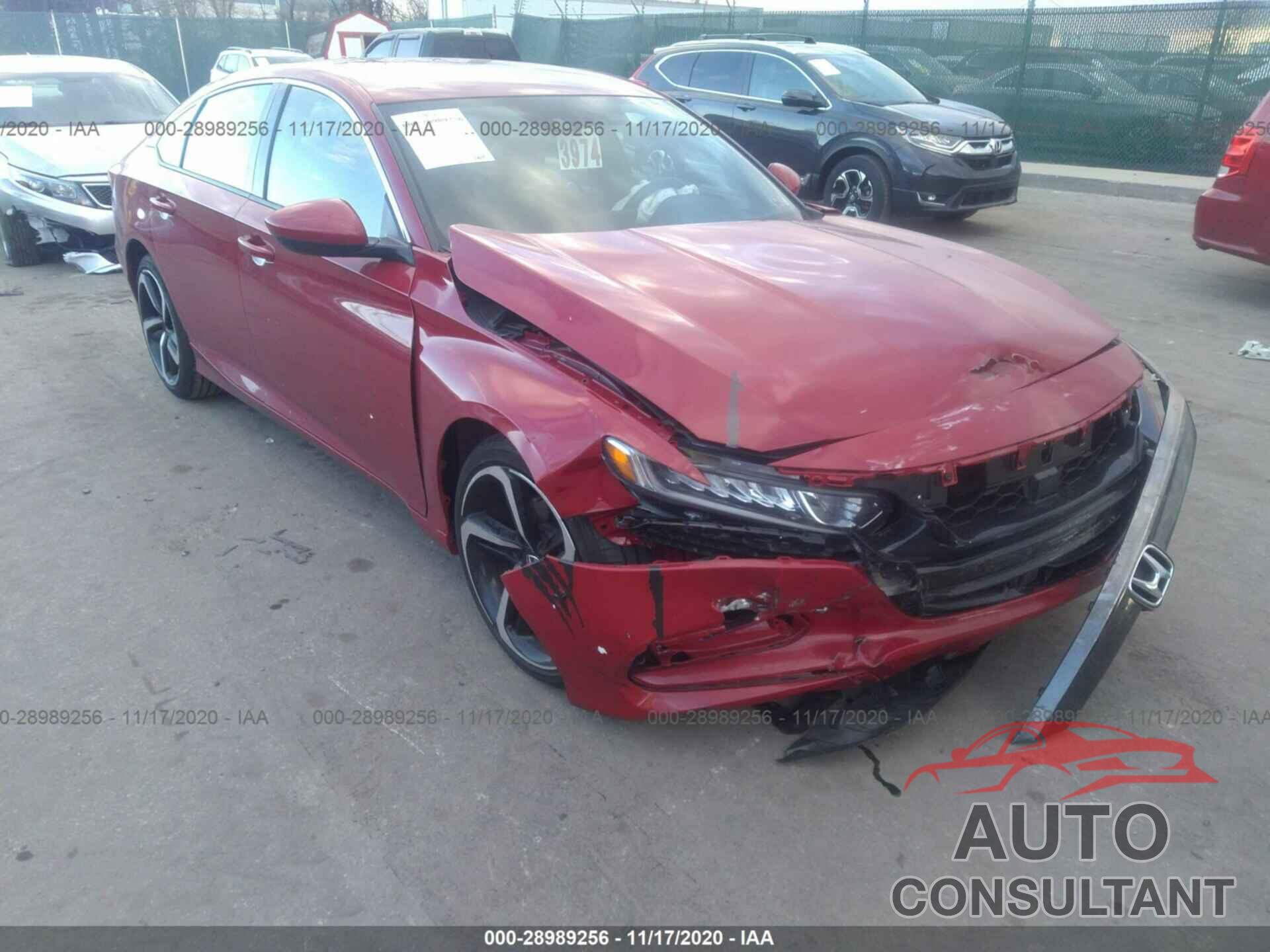 HONDA ACCORD SEDAN 2019 - 1HGCV1F38KA152189