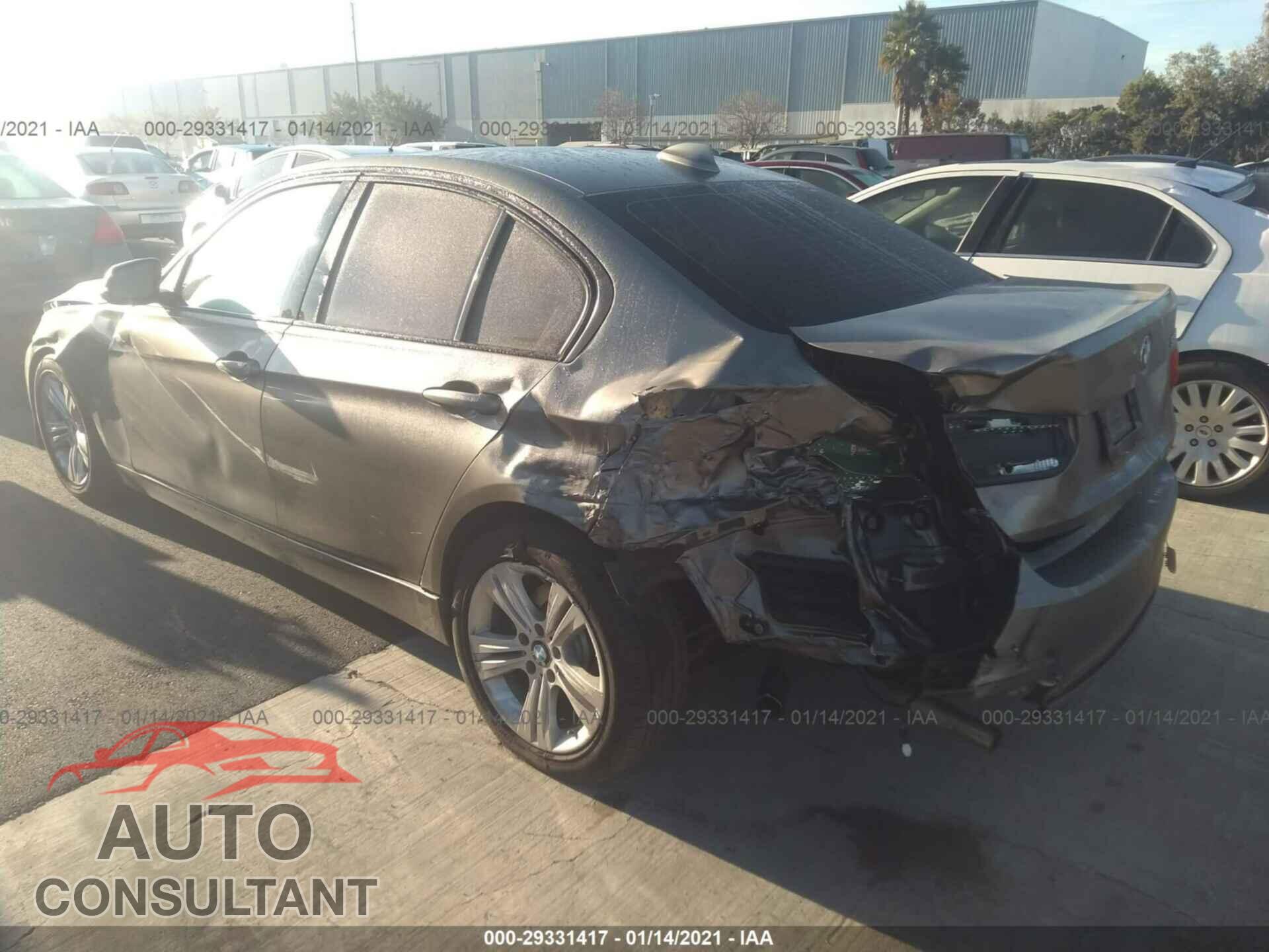 BMW 3 SERIES 2016 - WBA8E9G56GNU27669
