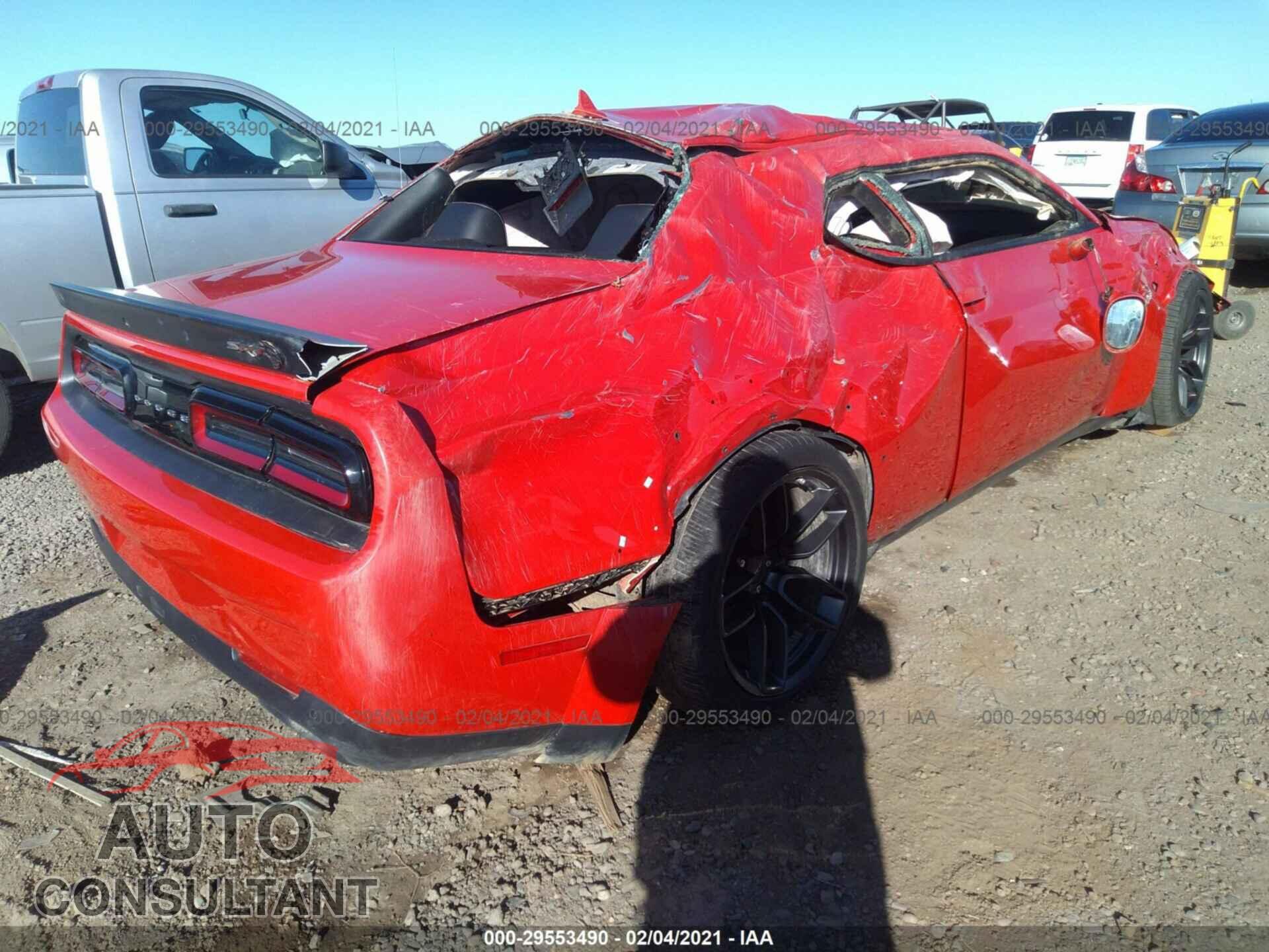 DODGE CHALLENGER 2018 - 2C3CDZC95JH121351