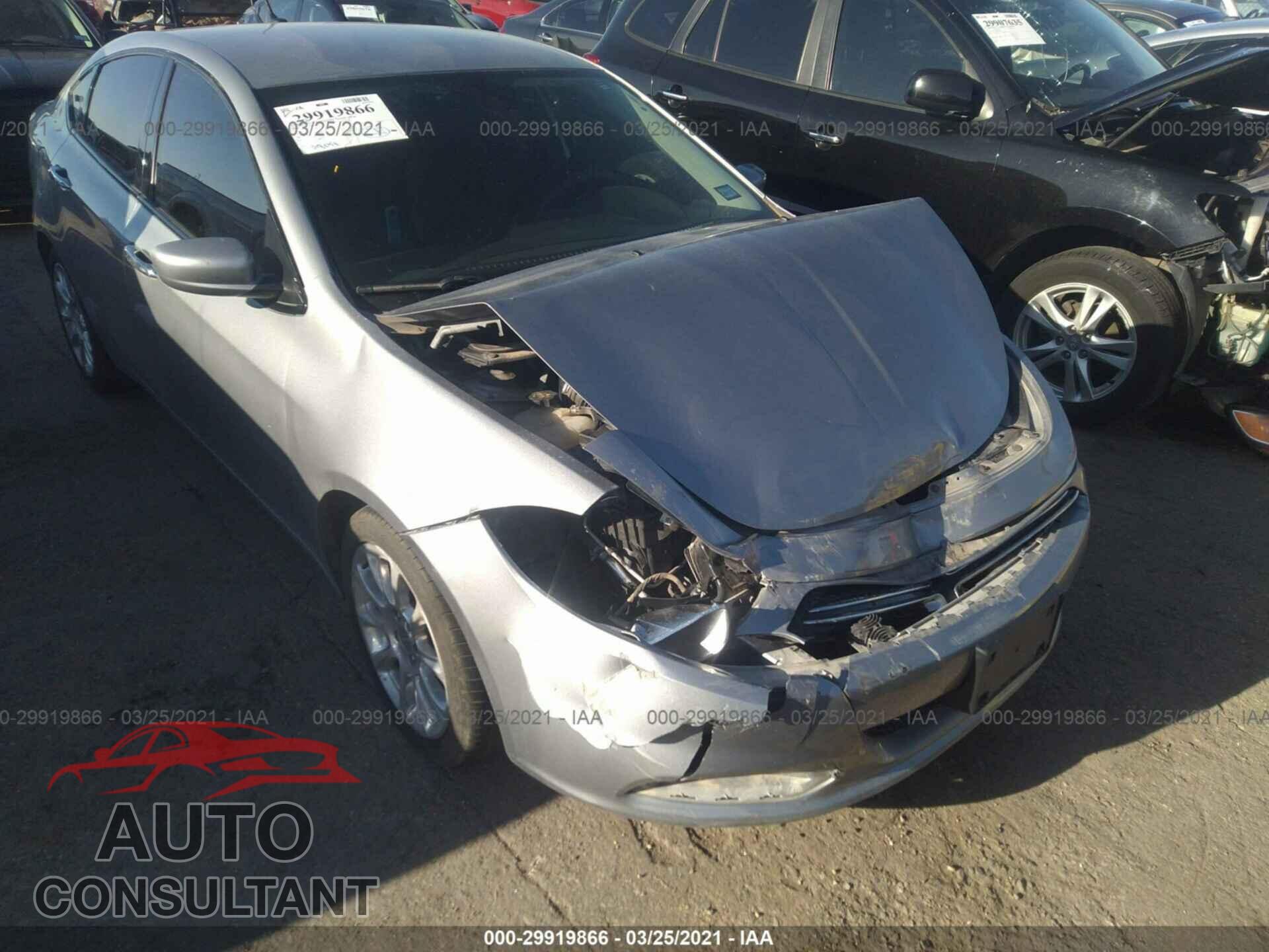 DODGE DART 2016 - 1C3CDFFA2GD819779
