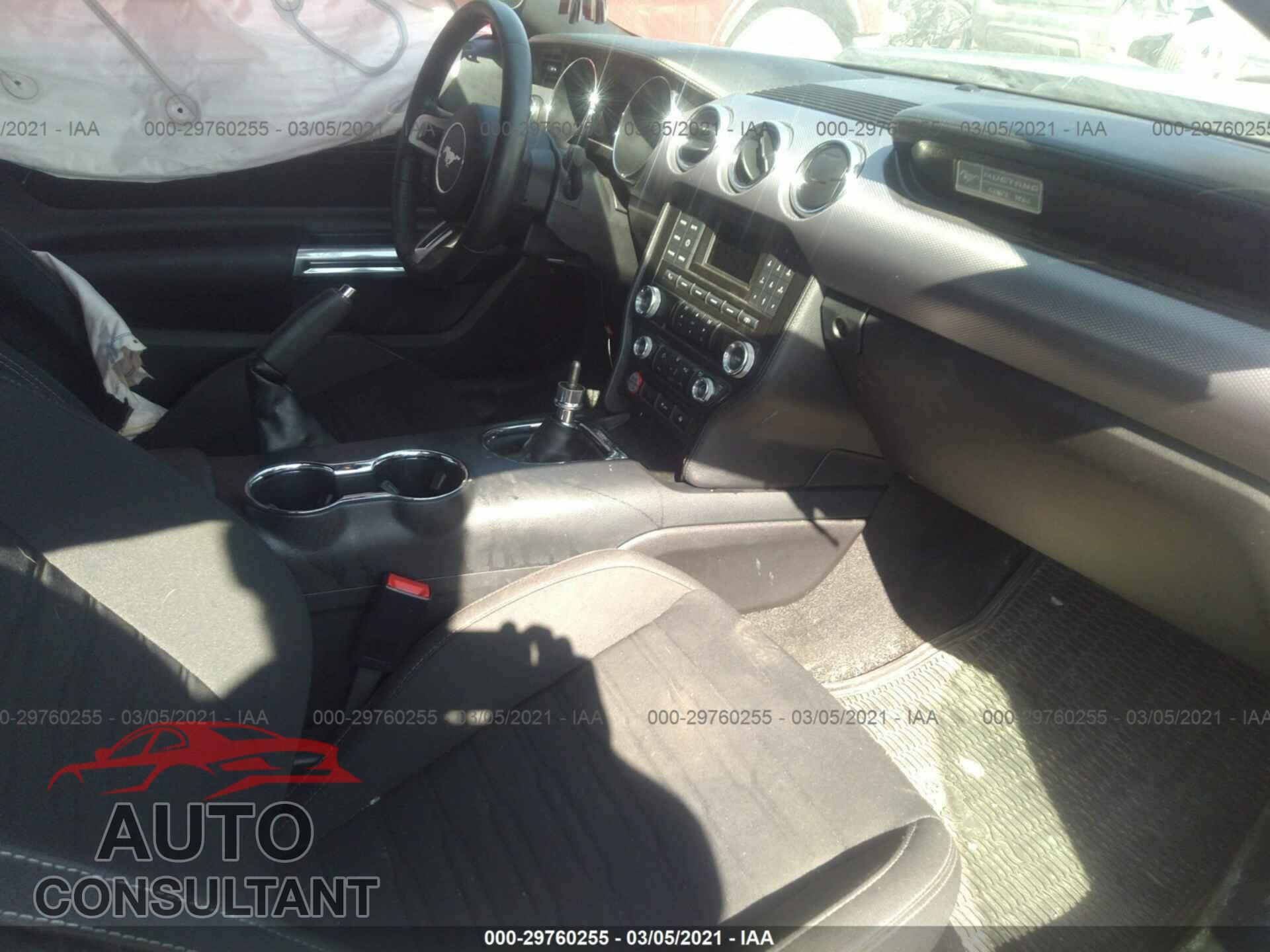 FORD MUSTANG 2017 - 1FA6P8CF9H5255237