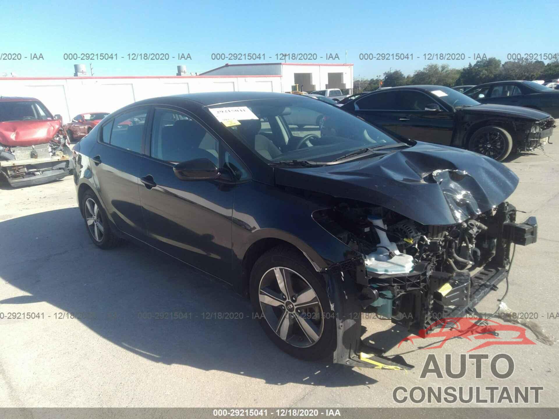 KIA FORTE 2018 - 3KPFL4A78JE244198