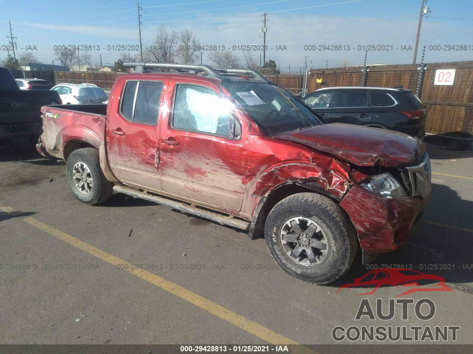 NISSAN FRONTIER 2016 - 1N6AD0EV5GN767916