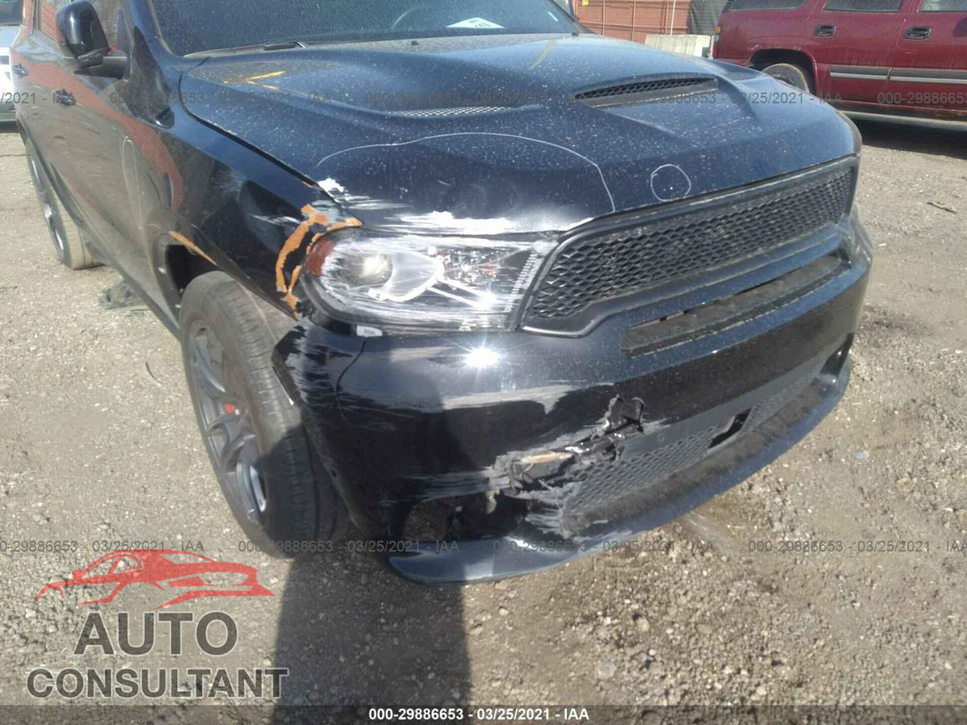 DODGE DURANGO 2018 - 1C4SDJGJ9JC226703