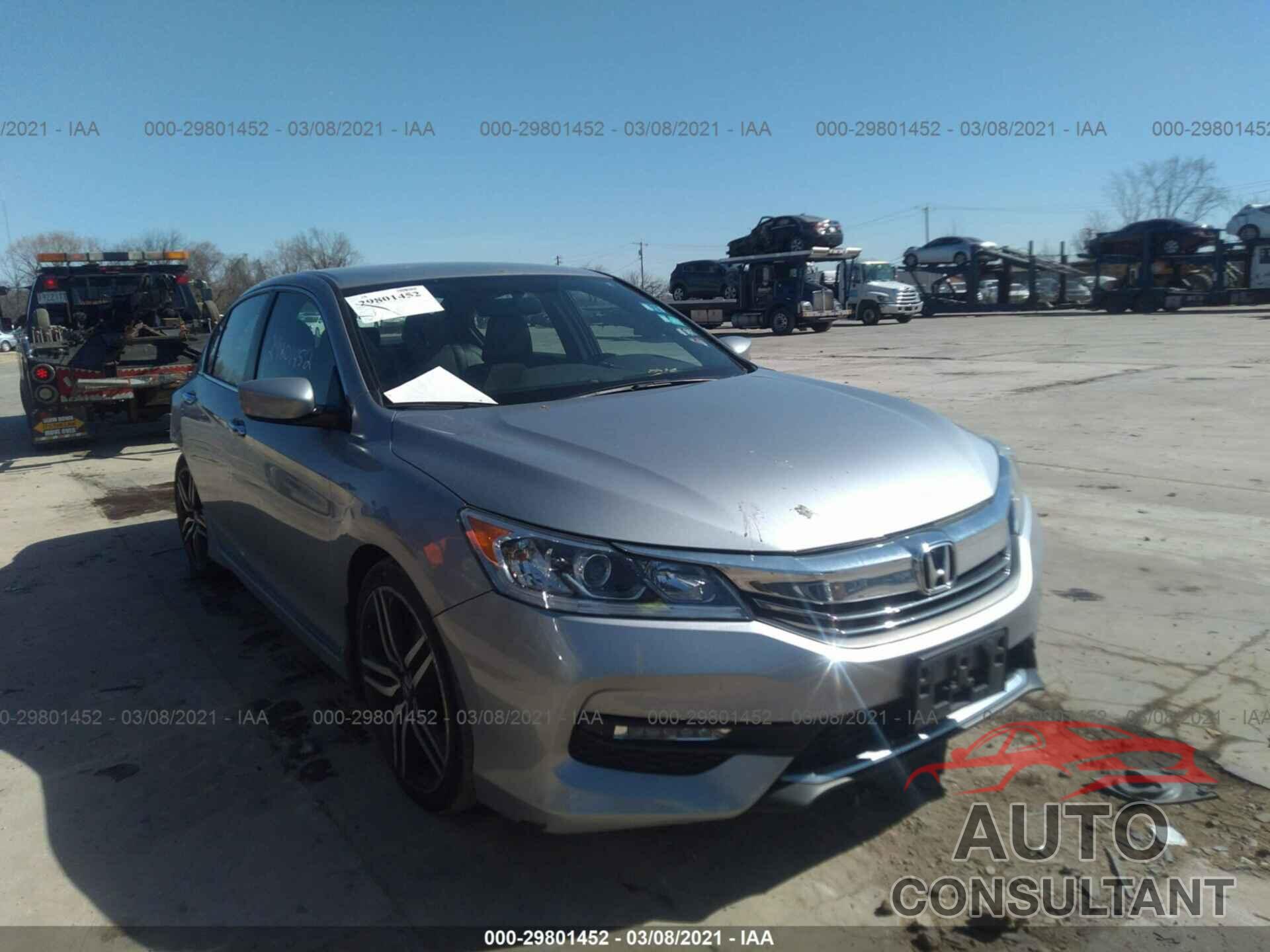 HONDA ACCORD SEDAN 2016 - 1HGCR2F53GA180565