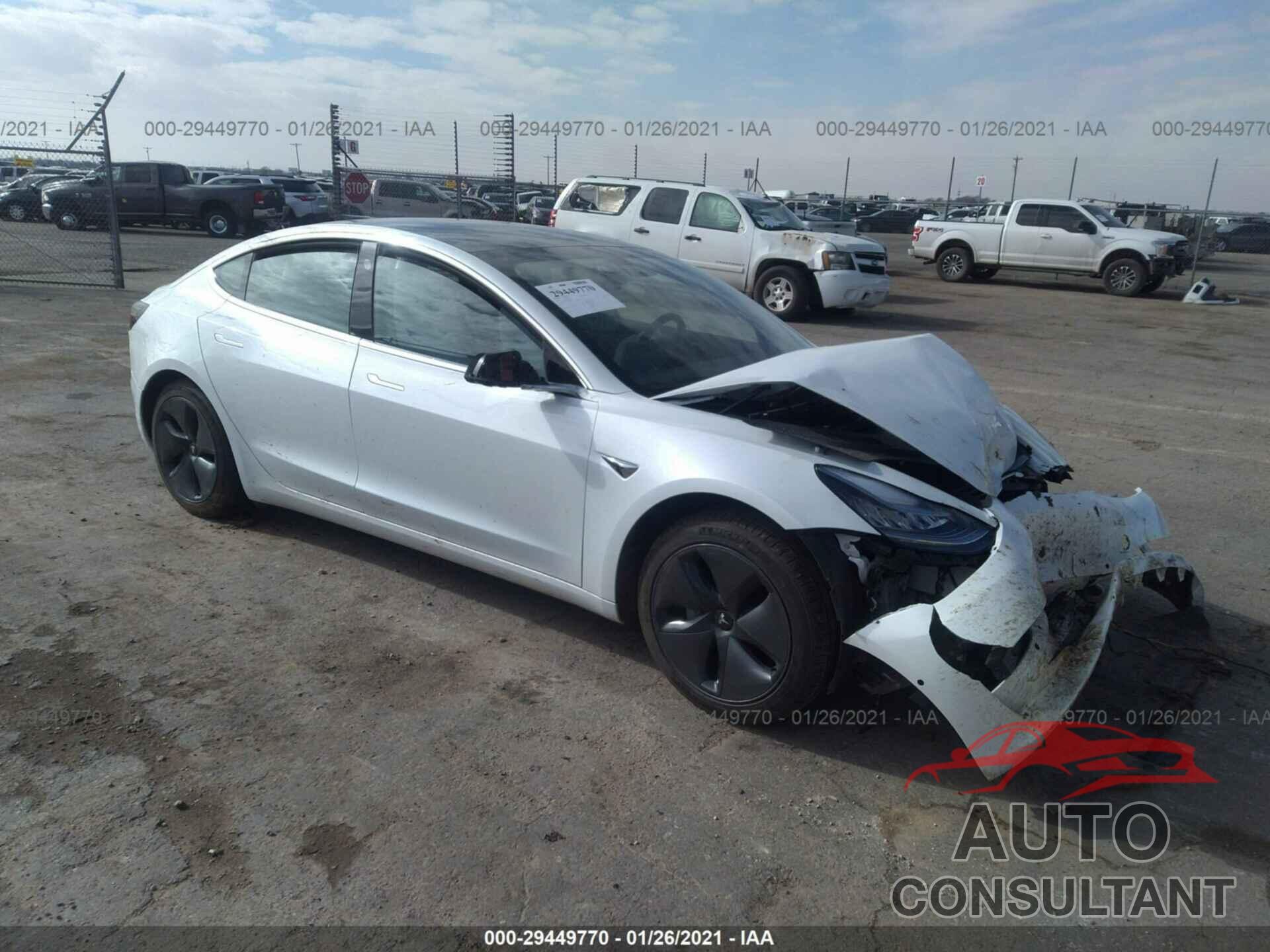 TESLA MODEL 3 2020 - 5YJ3E1EB9LF801675