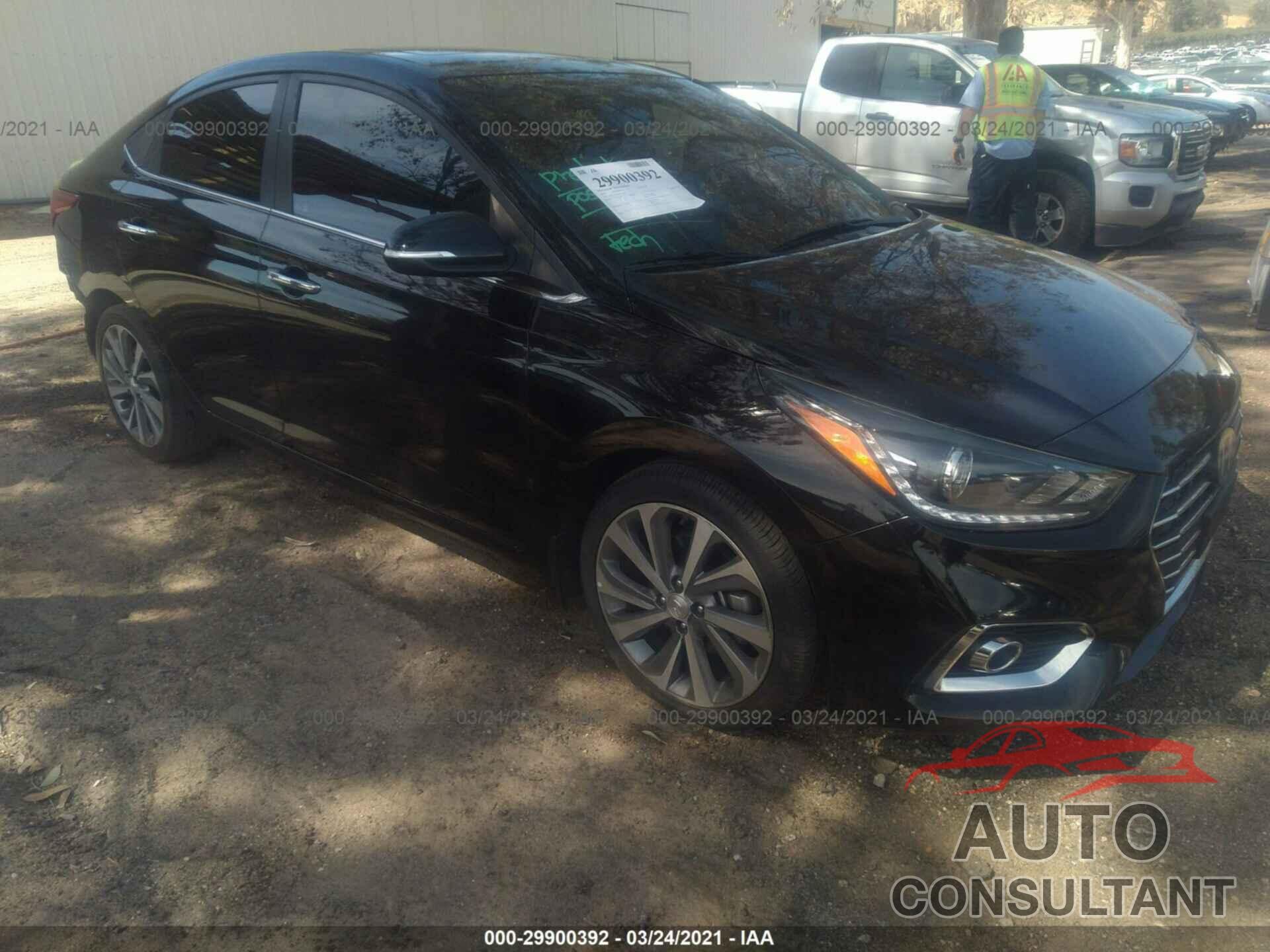 HYUNDAI ACCENT 2018 - 3KPC34A33JE021003