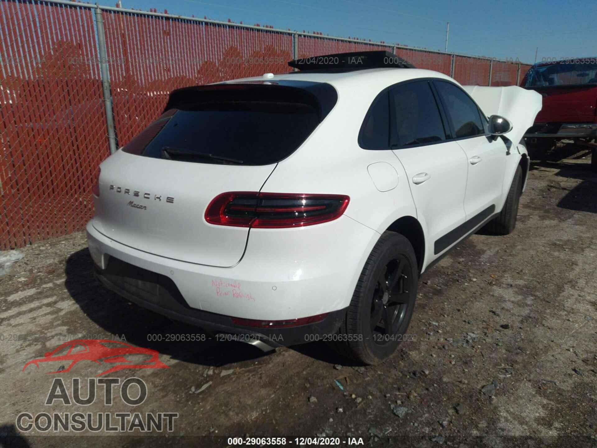 PORSCHE MACAN 2017 - WP1AA2A59HLB02445
