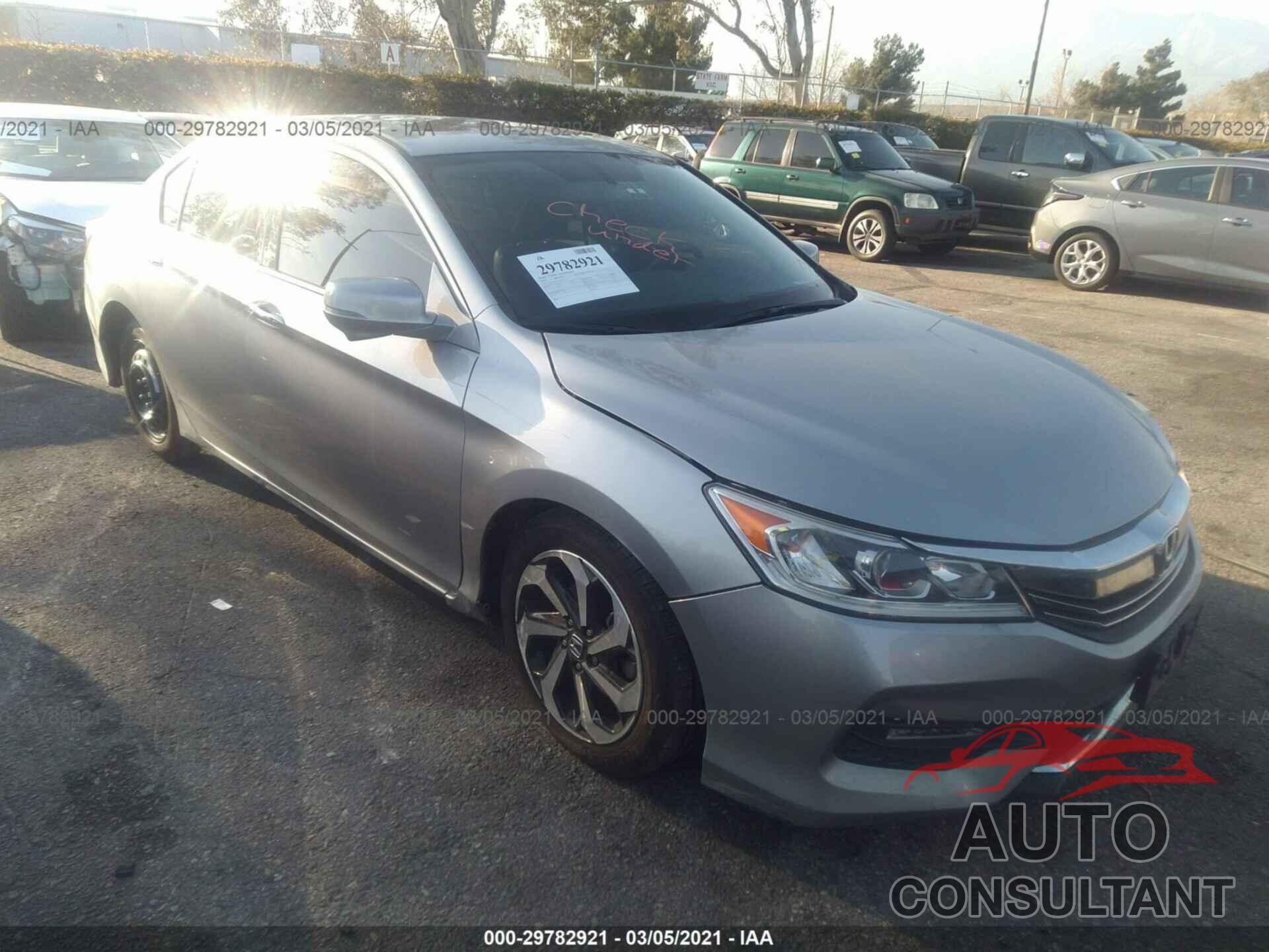 HONDA ACCORD SEDAN 2017 - 1HGCR3F83HA031316
