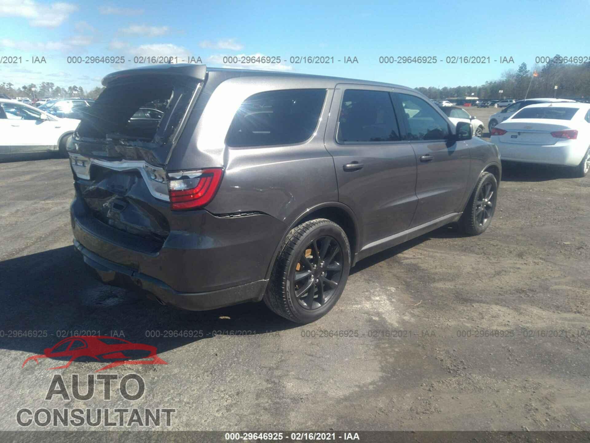 DODGE DURANGO 2017 - 1C4SDHCT0HC690330