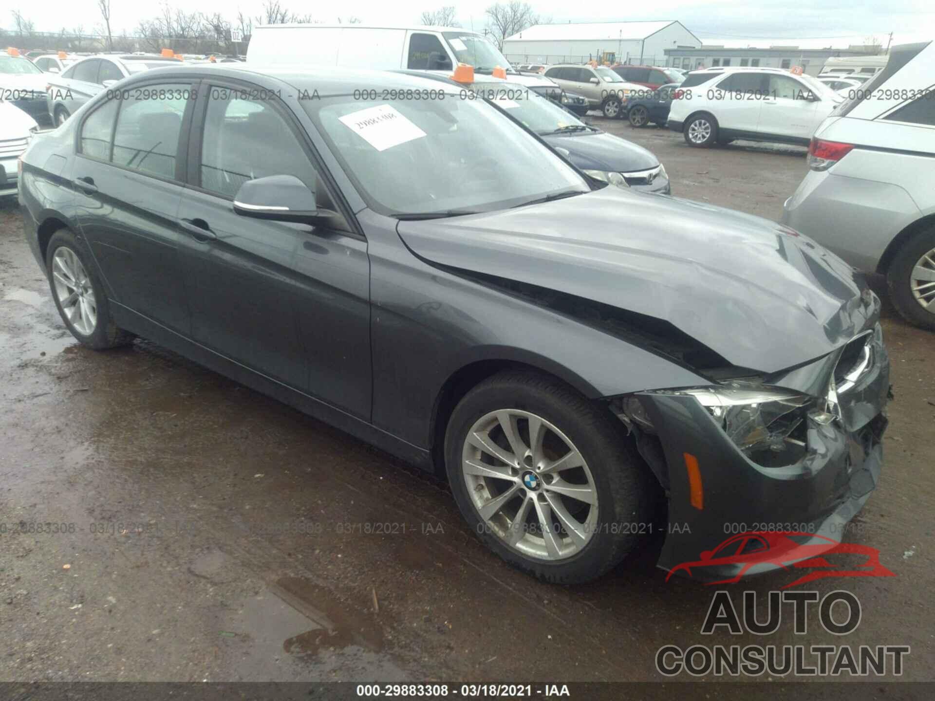 BMW 3 SERIES 2016 - WBA8E5G59GNT41345