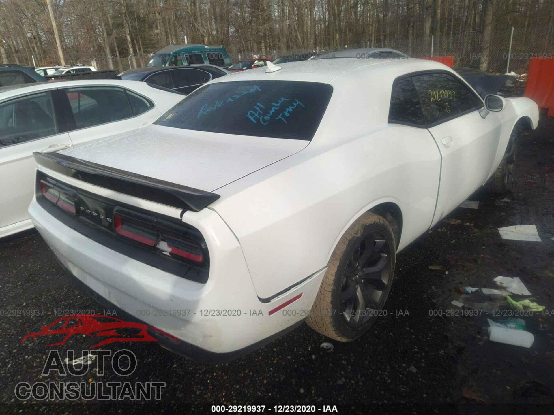 DODGE CHALLENGER 2018 - 2C3CDZAG4JH258573