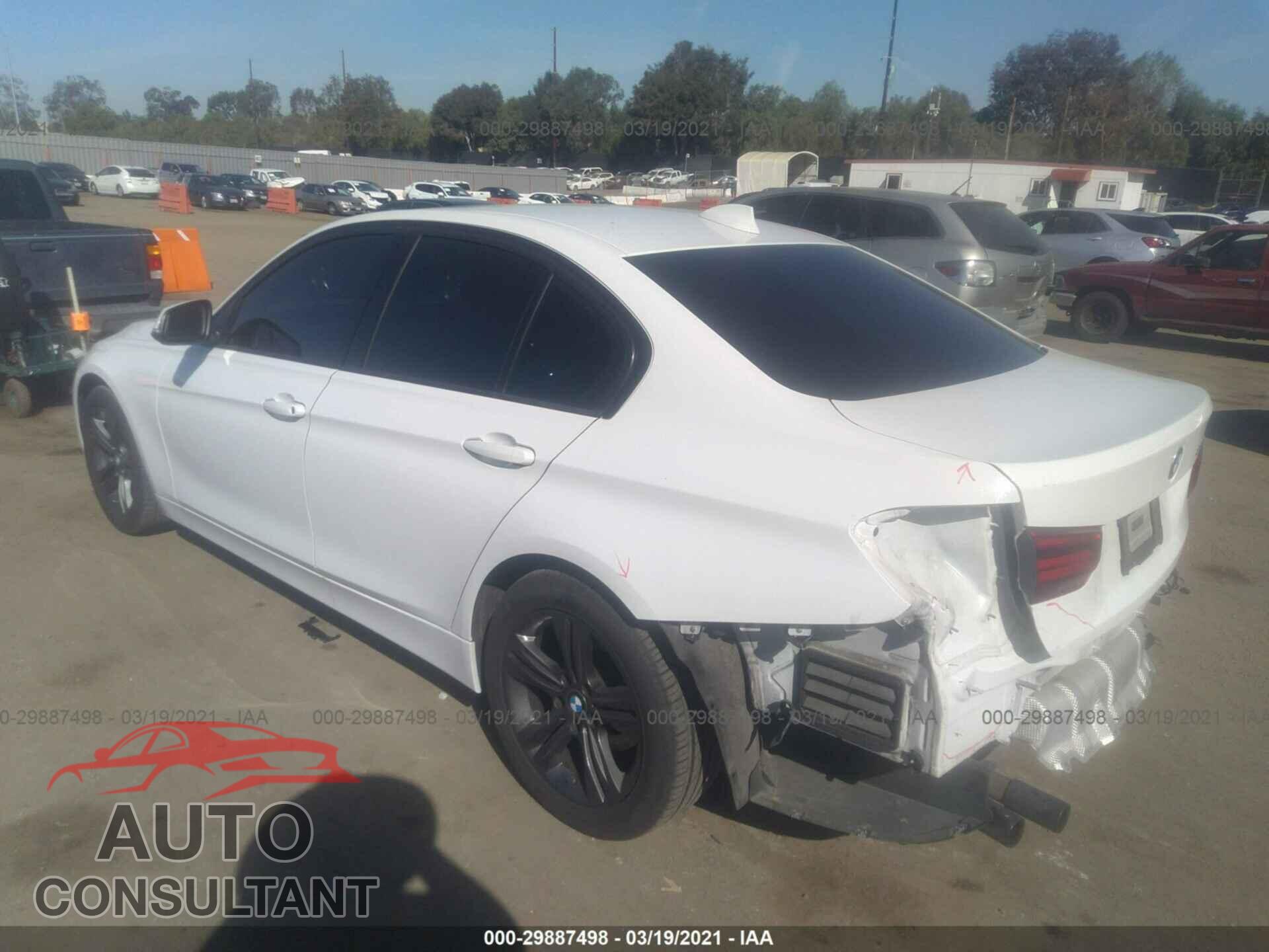 BMW 3 SERIES 2016 - WBA8E9G57GNU29611
