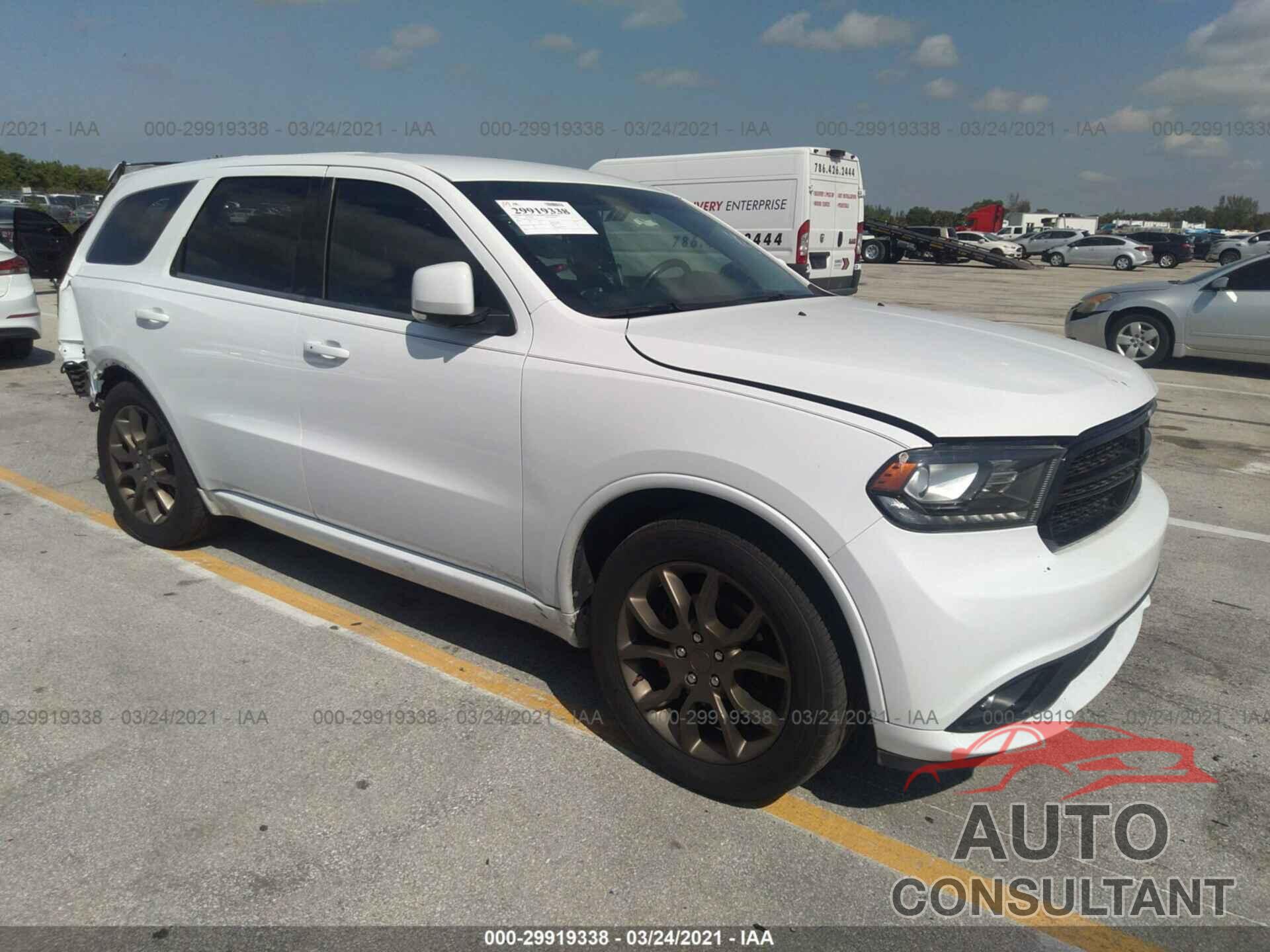 DODGE DURANGO 2016 - 1C4RDHDG5GC410514