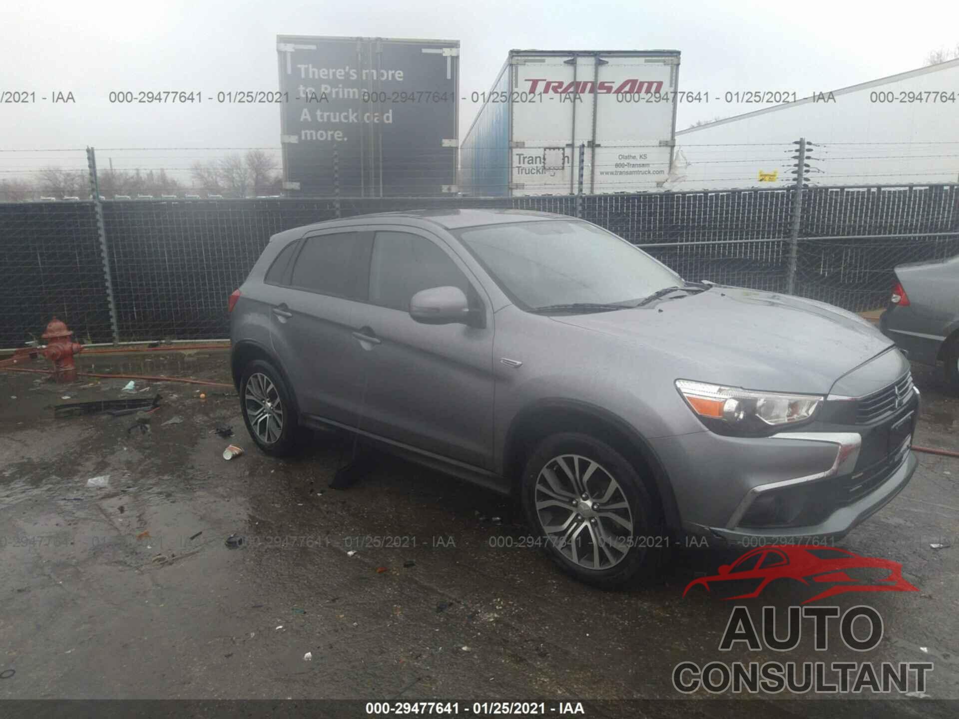 MITSUBISHI OUTLANDER SPORT 2016 - JA4AP3AUXGZ048589