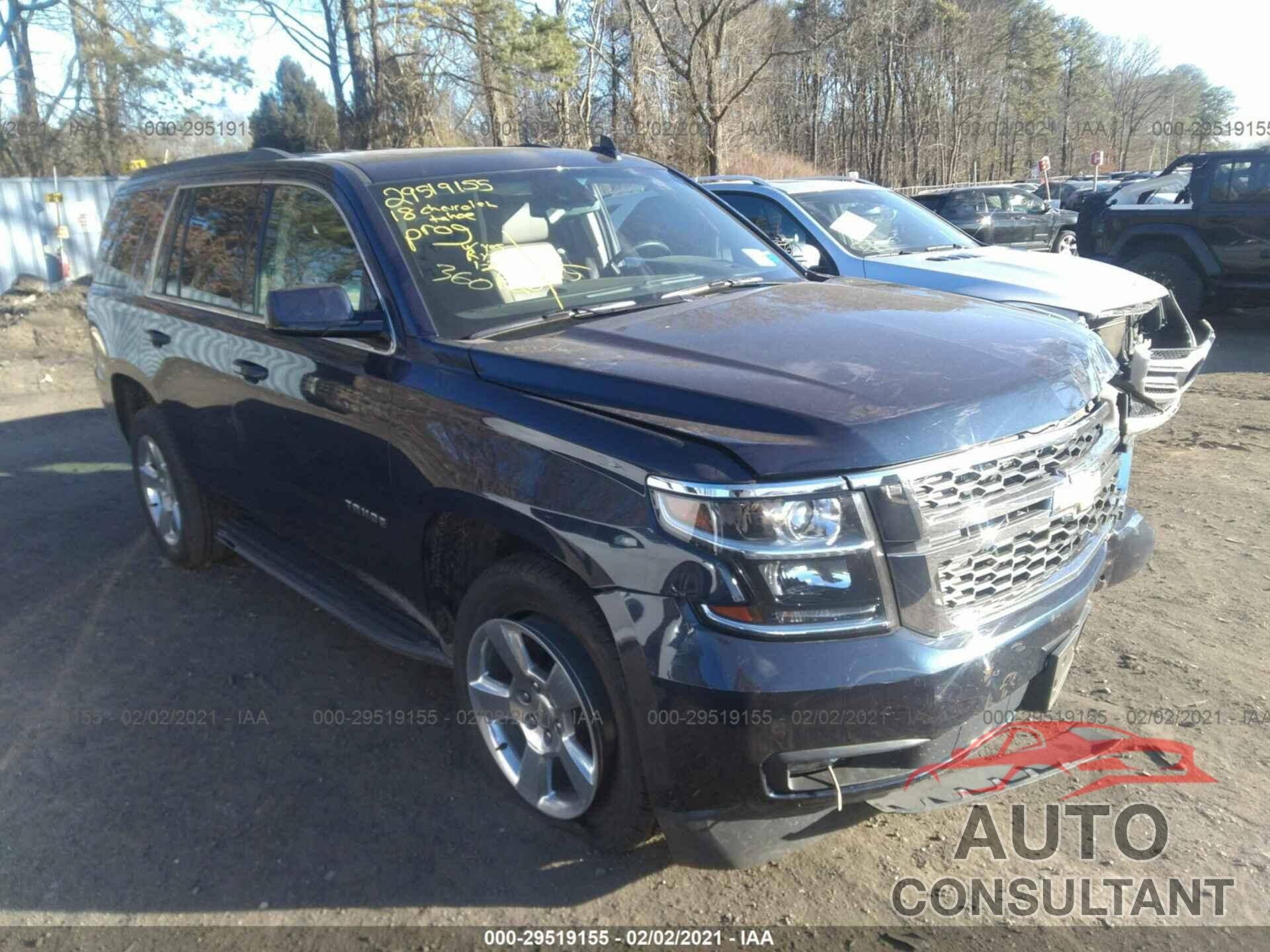 CHEVROLET TAHOE 2018 - 1GNSKBKC3JR130977