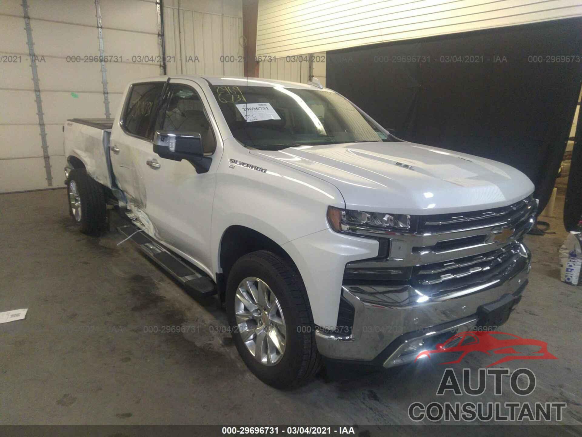 CHEVROLET SILVERADO 1500 2021 - 3GCUYGEL3MG174944