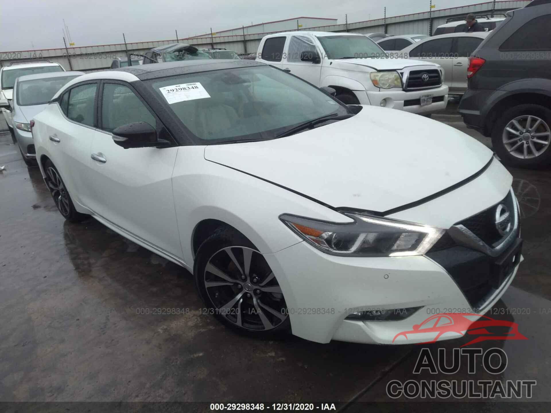 NISSAN MAXIMA 2018 - 1N4AA6APXJC403392