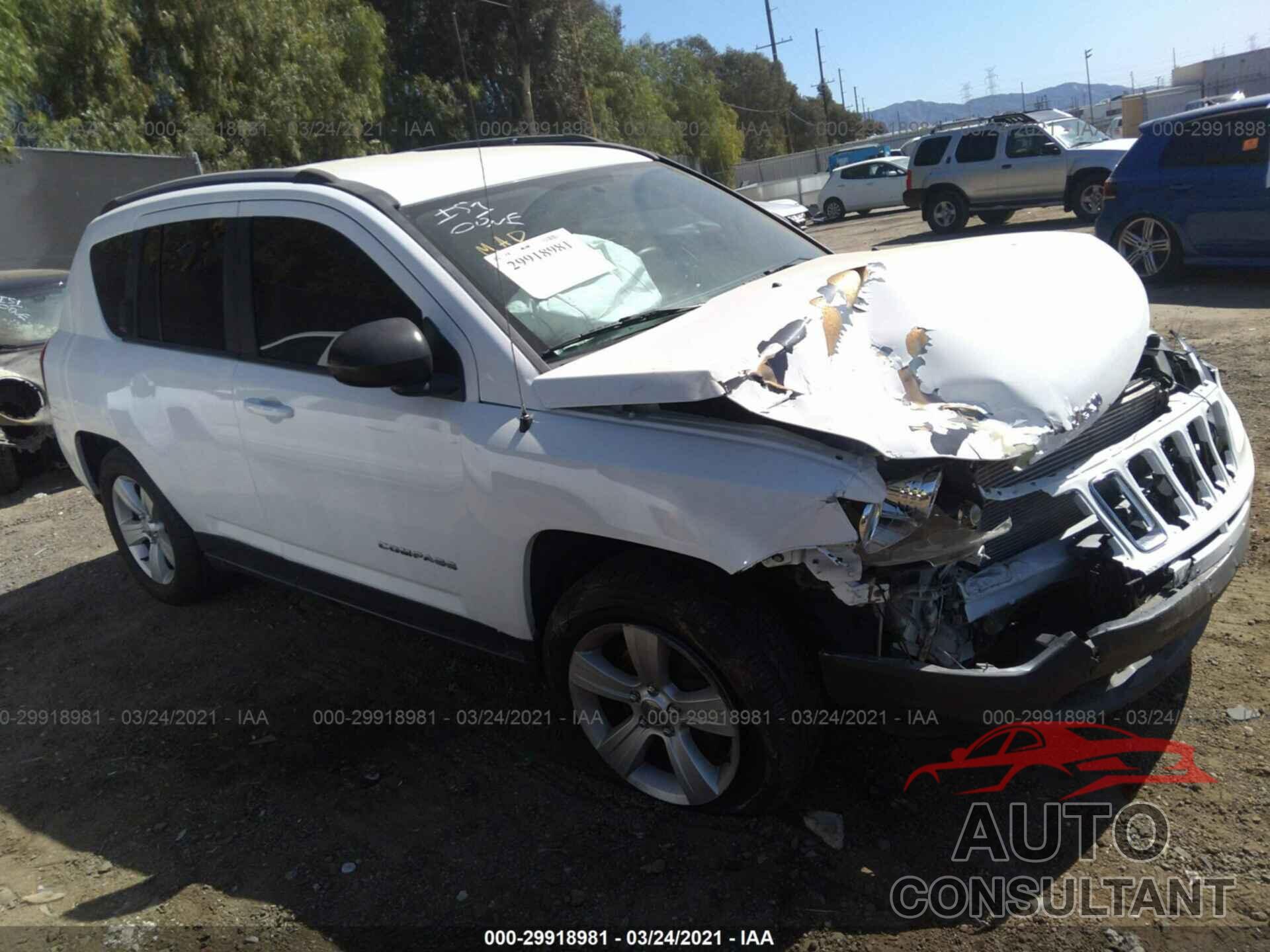 JEEP COMPASS 2016 - 1C4NJCBAXGD641797