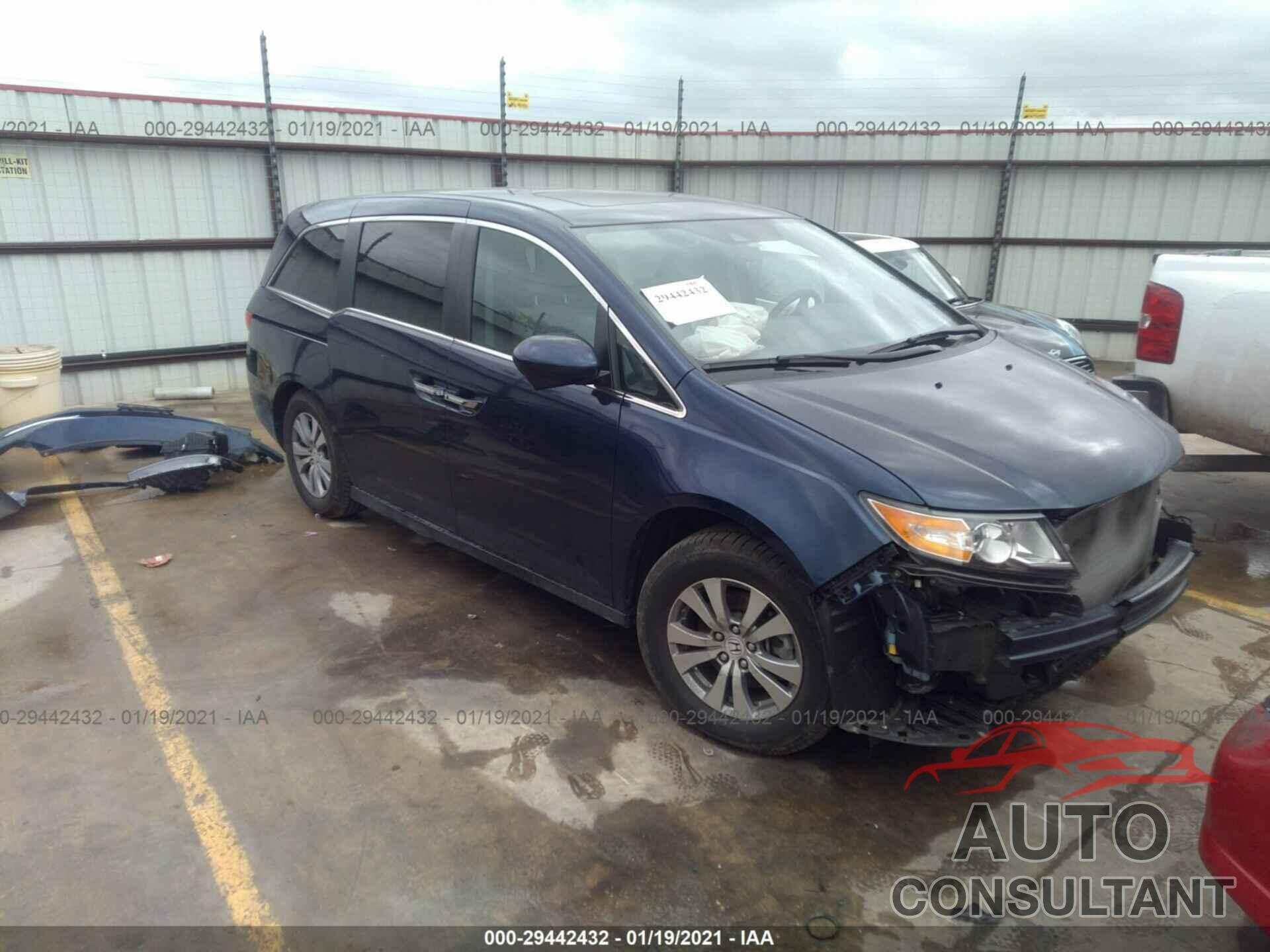 HONDA ODYSSEY 2016 - 5FNRL5H63GB035759