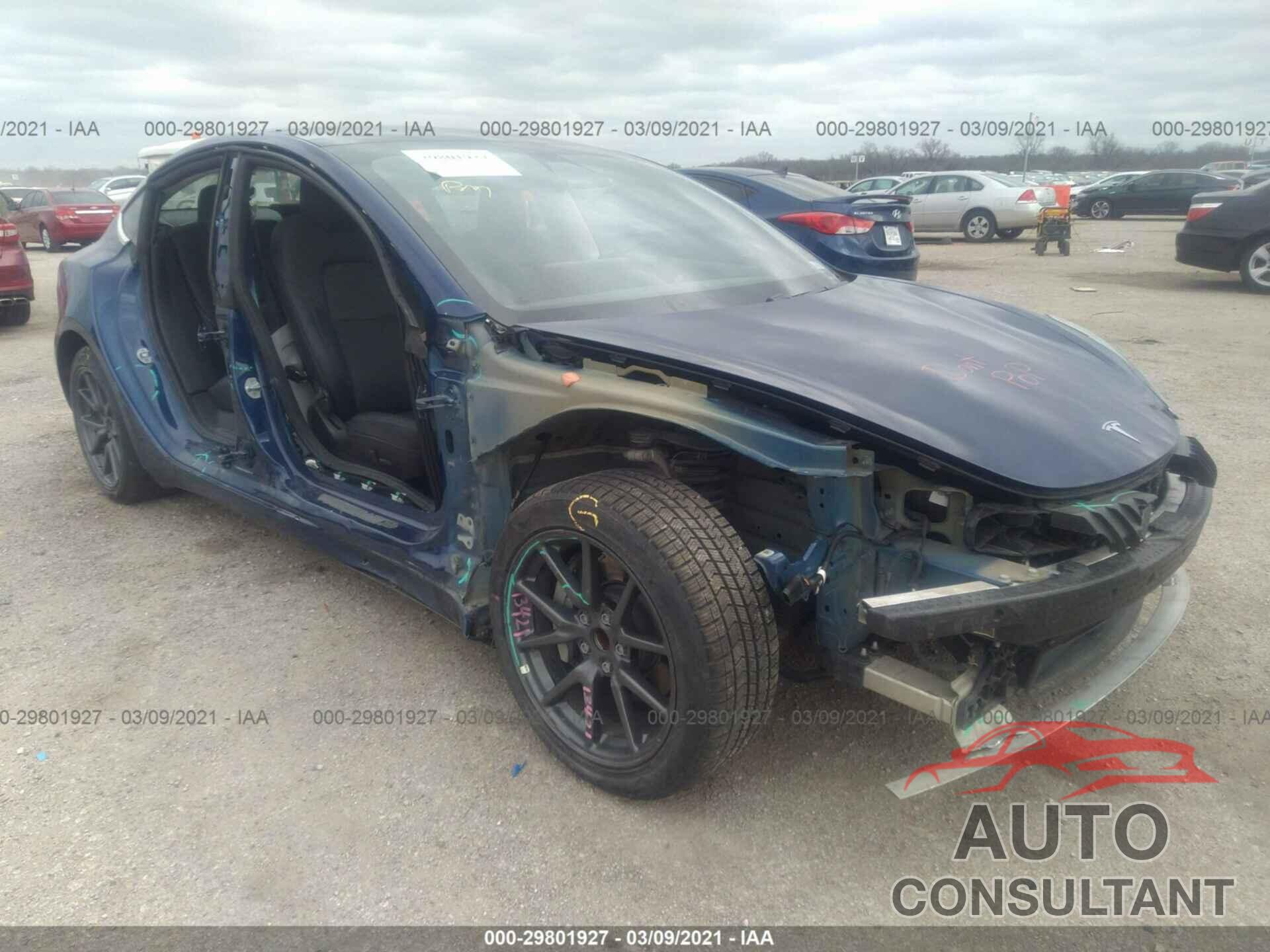 TESLA MODEL 3 2019 - 5YJ3E1EA8KF400933