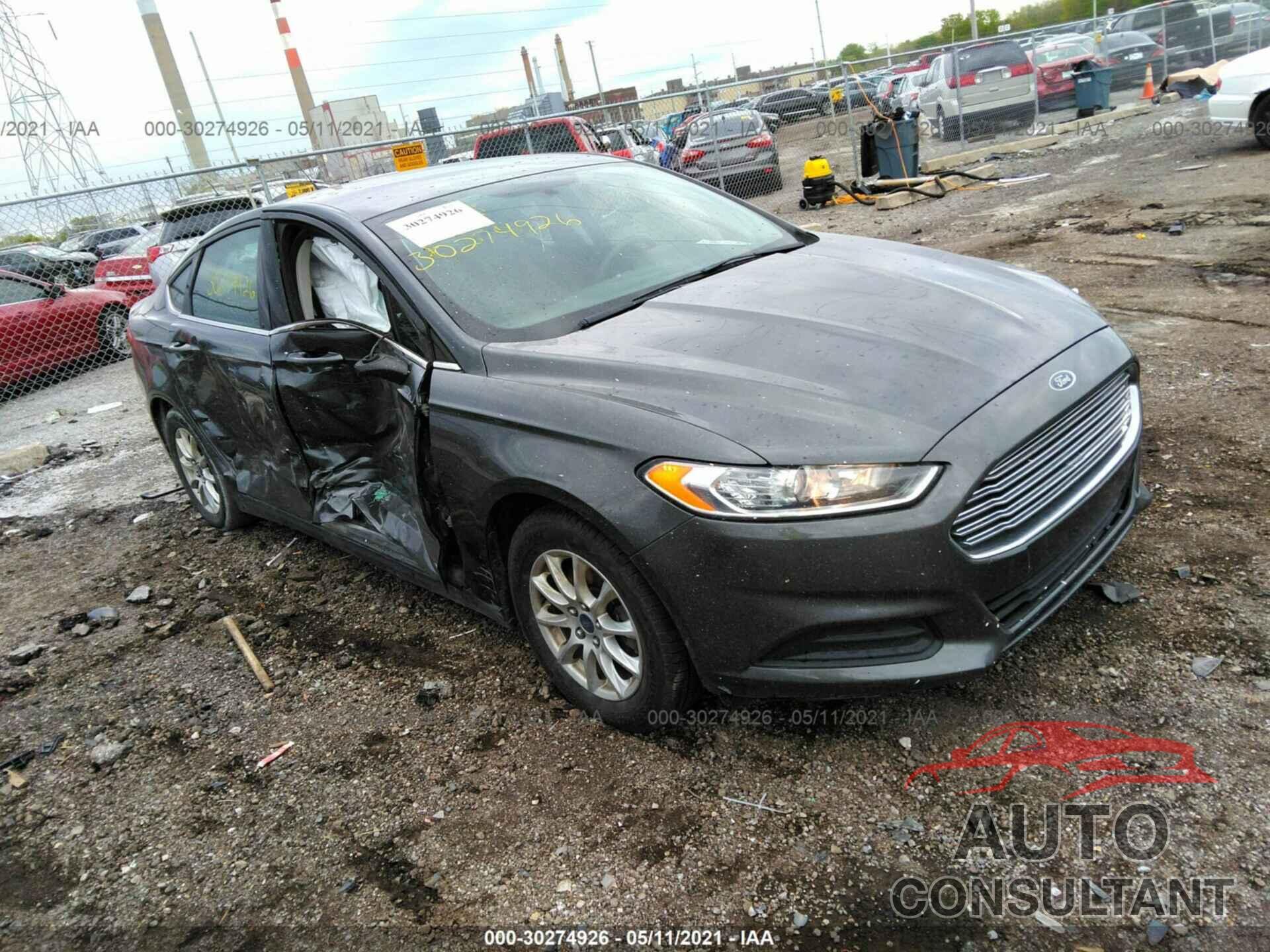 FORD FUSION 2016 - 3FA6P0G73GR289206