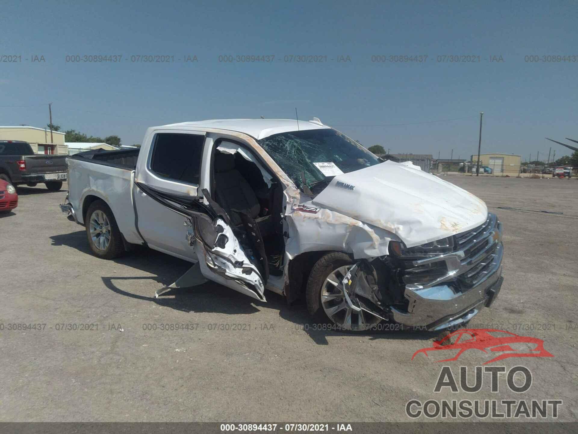CHEVROLET SILVERADO 1500 2020 - 3GCUYGET9LG364164