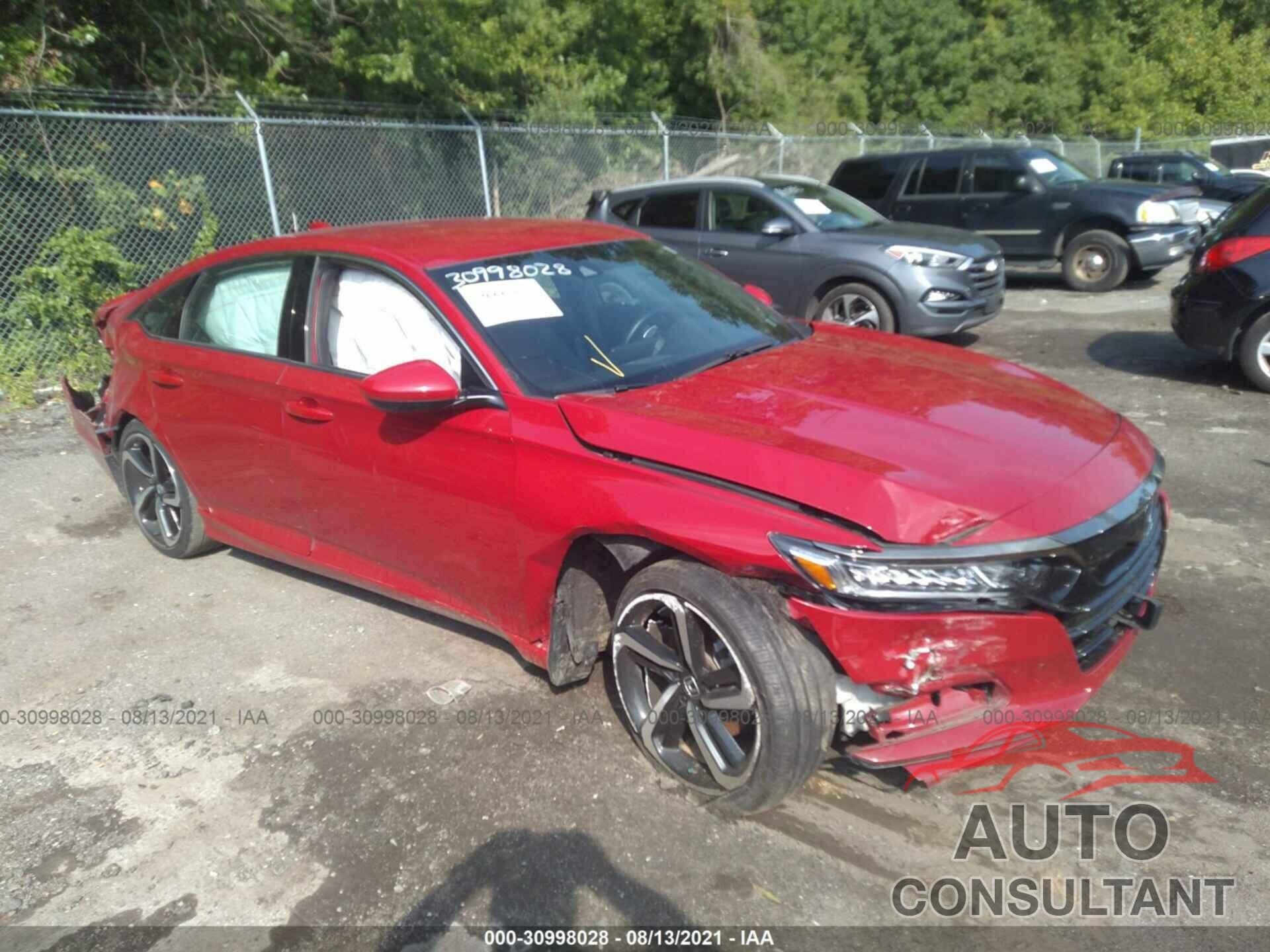 HONDA ACCORD SEDAN 2018 - 1HGCV1F3XJA186942