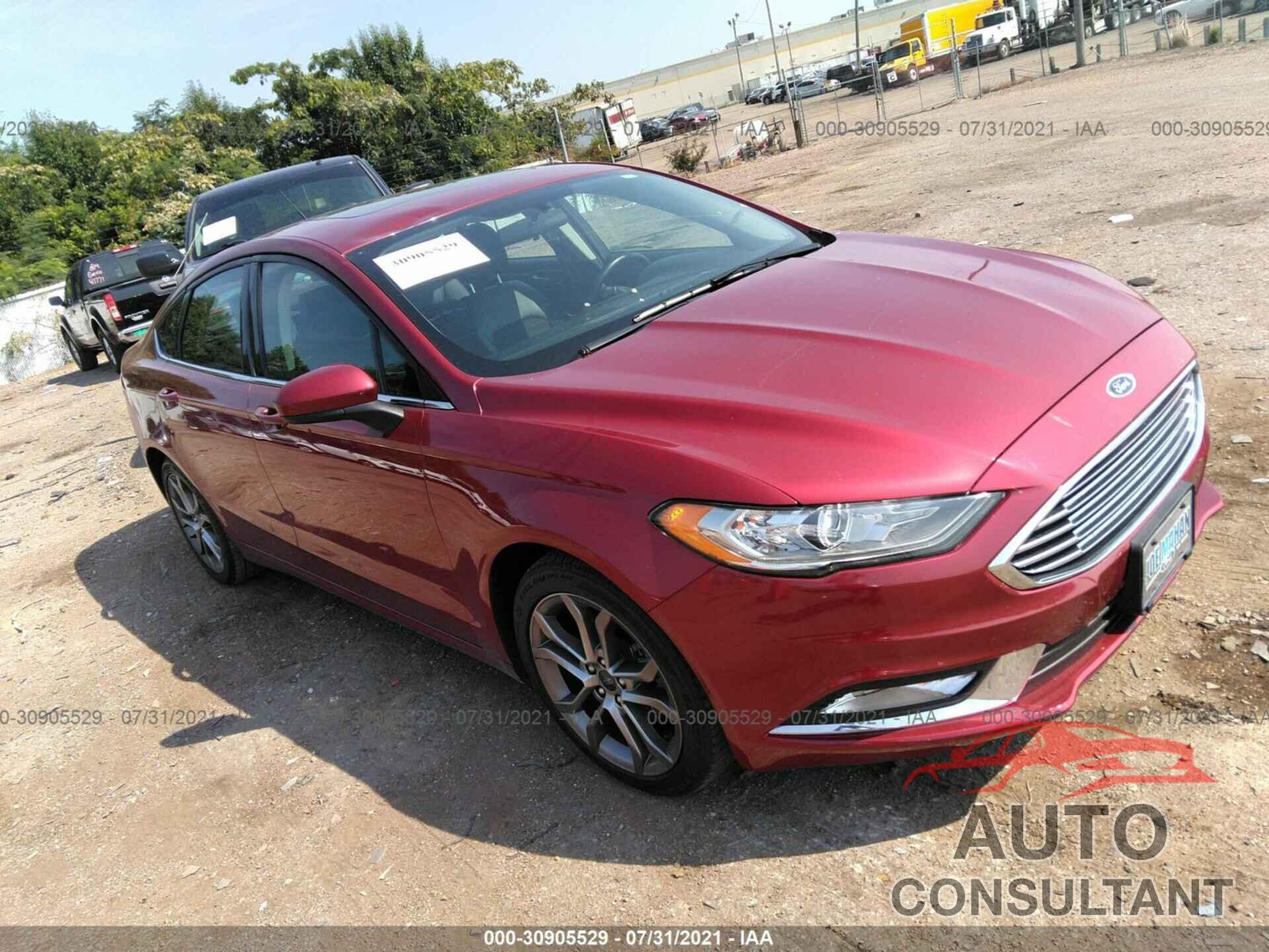 FORD FUSION 2017 - 3FA6P0HD3HR403596
