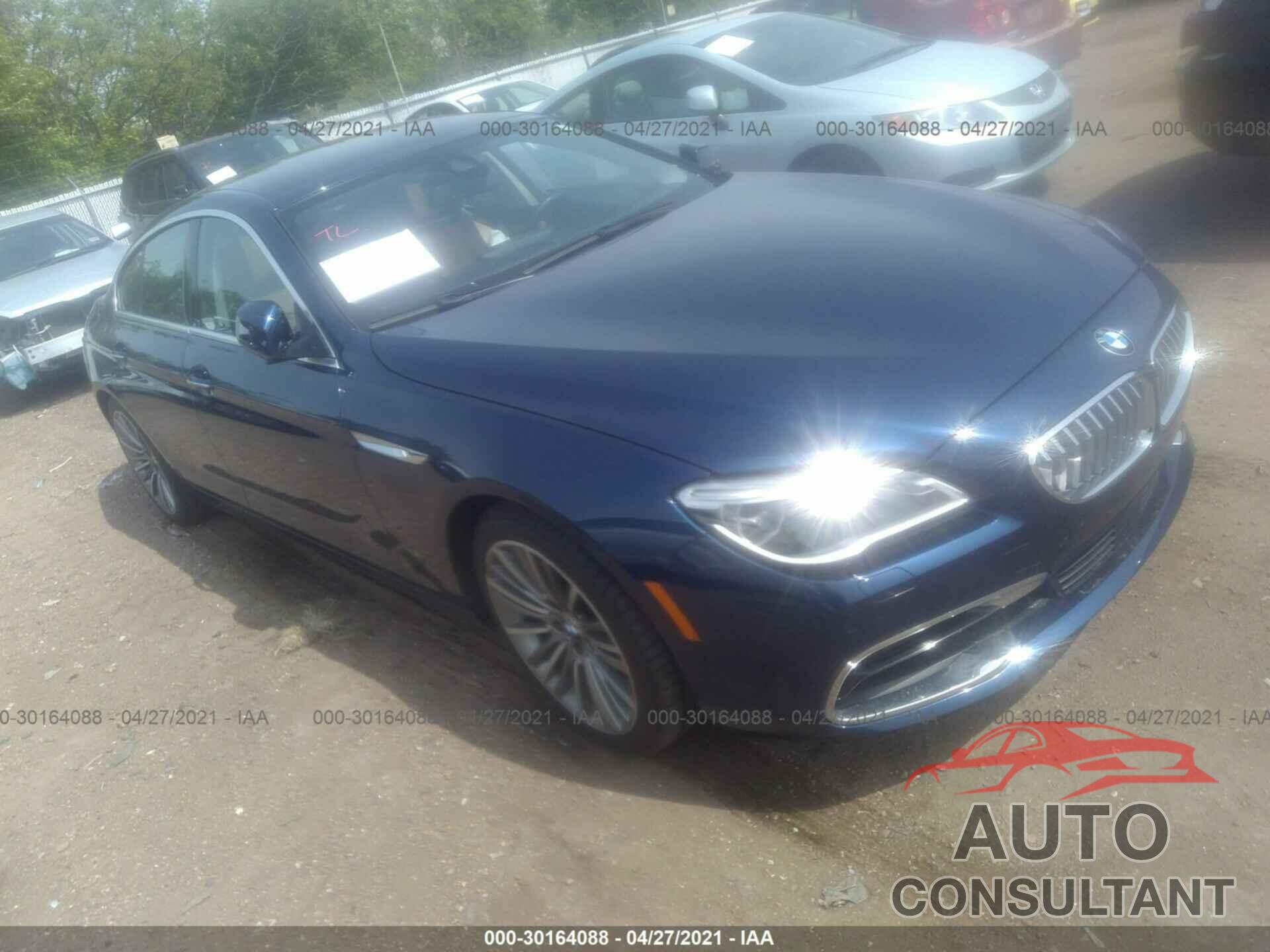 BMW 6 SERIES 2017 - WBA6D6C30HG388595