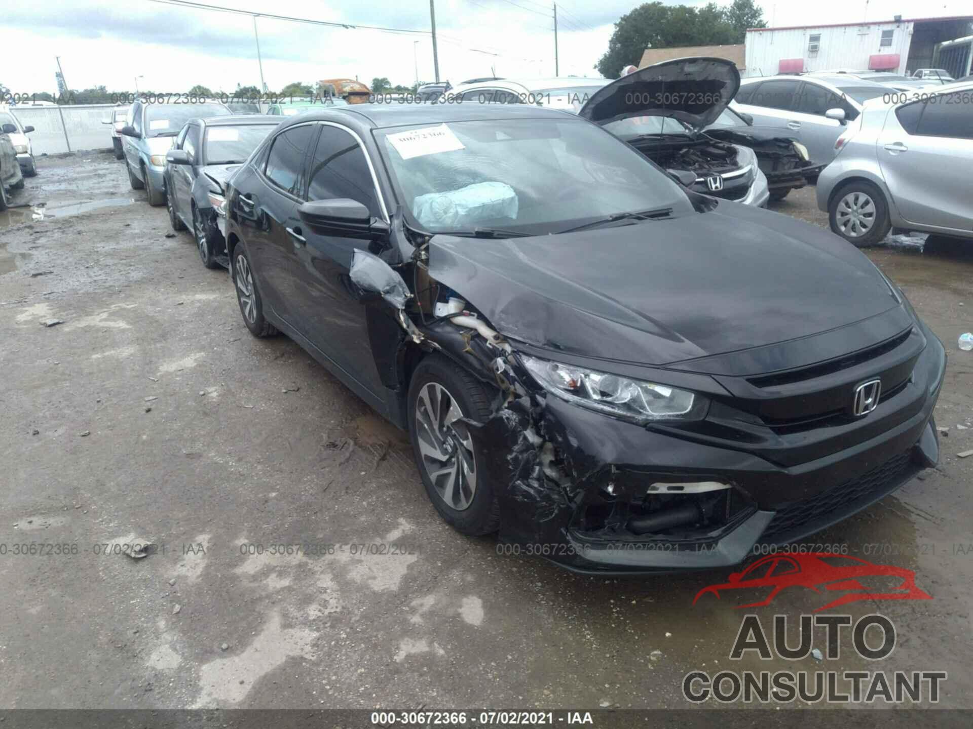 HONDA CIVIC HATCHBACK 2019 - SHHFK7H39KU206853