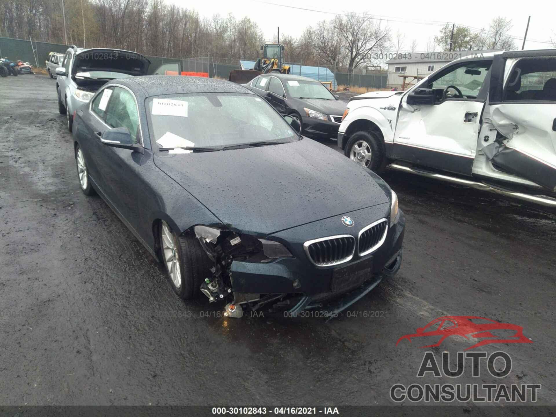 BMW 2 SERIES 2016 - WBA1G9C55GV726636