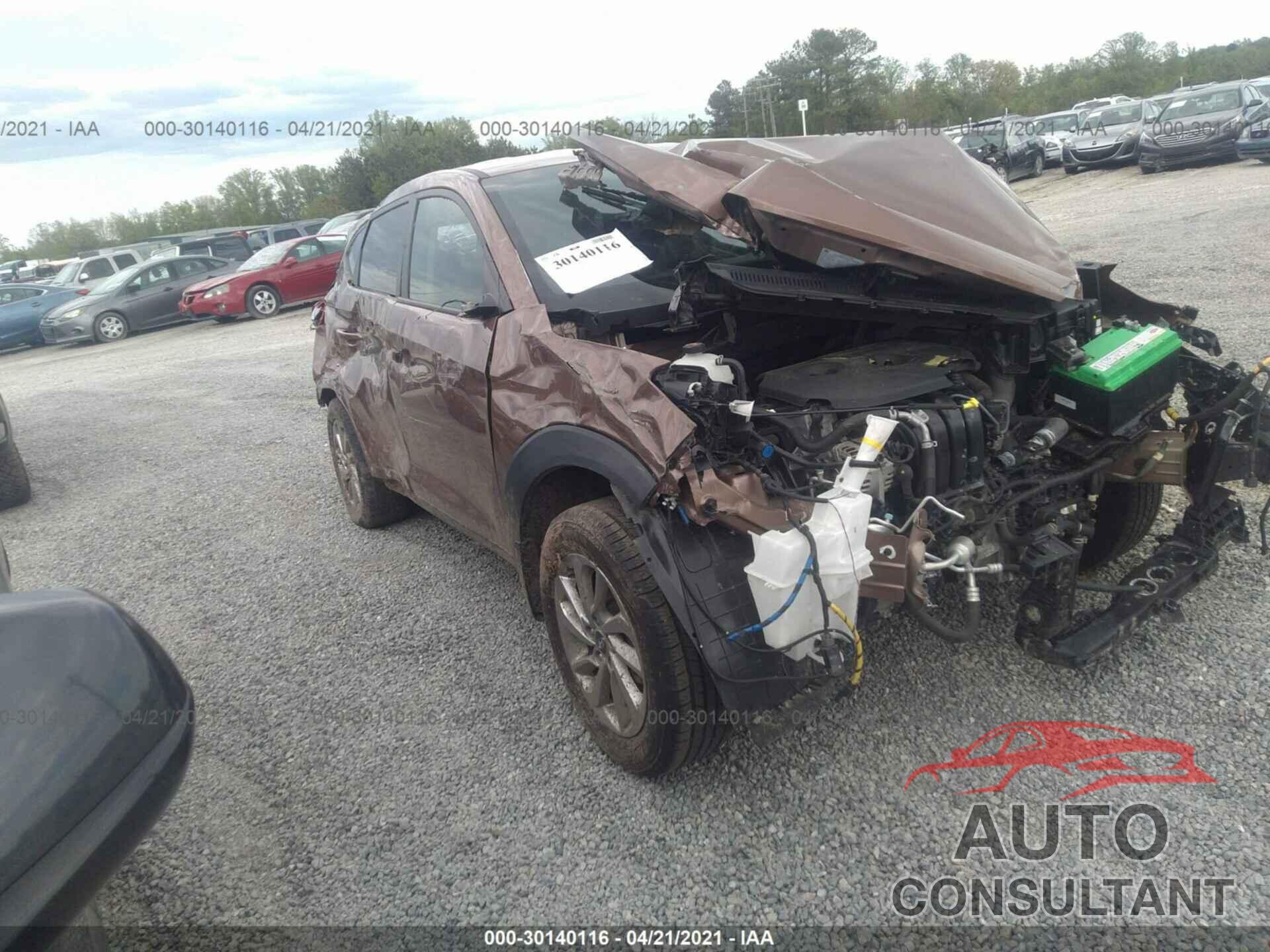 HYUNDAI TUCSON 2017 - KM8J23A40HU537131