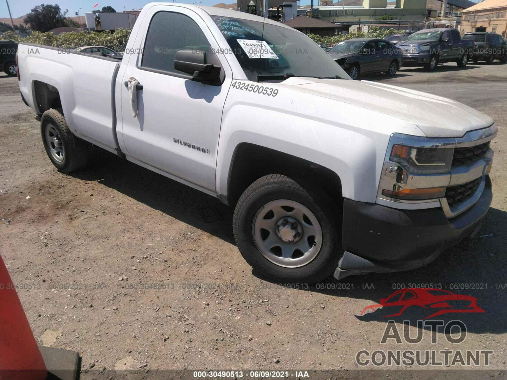 CHEVROLET SILVERADO 1500 2017 - 1GCNCNEC4HZ270935