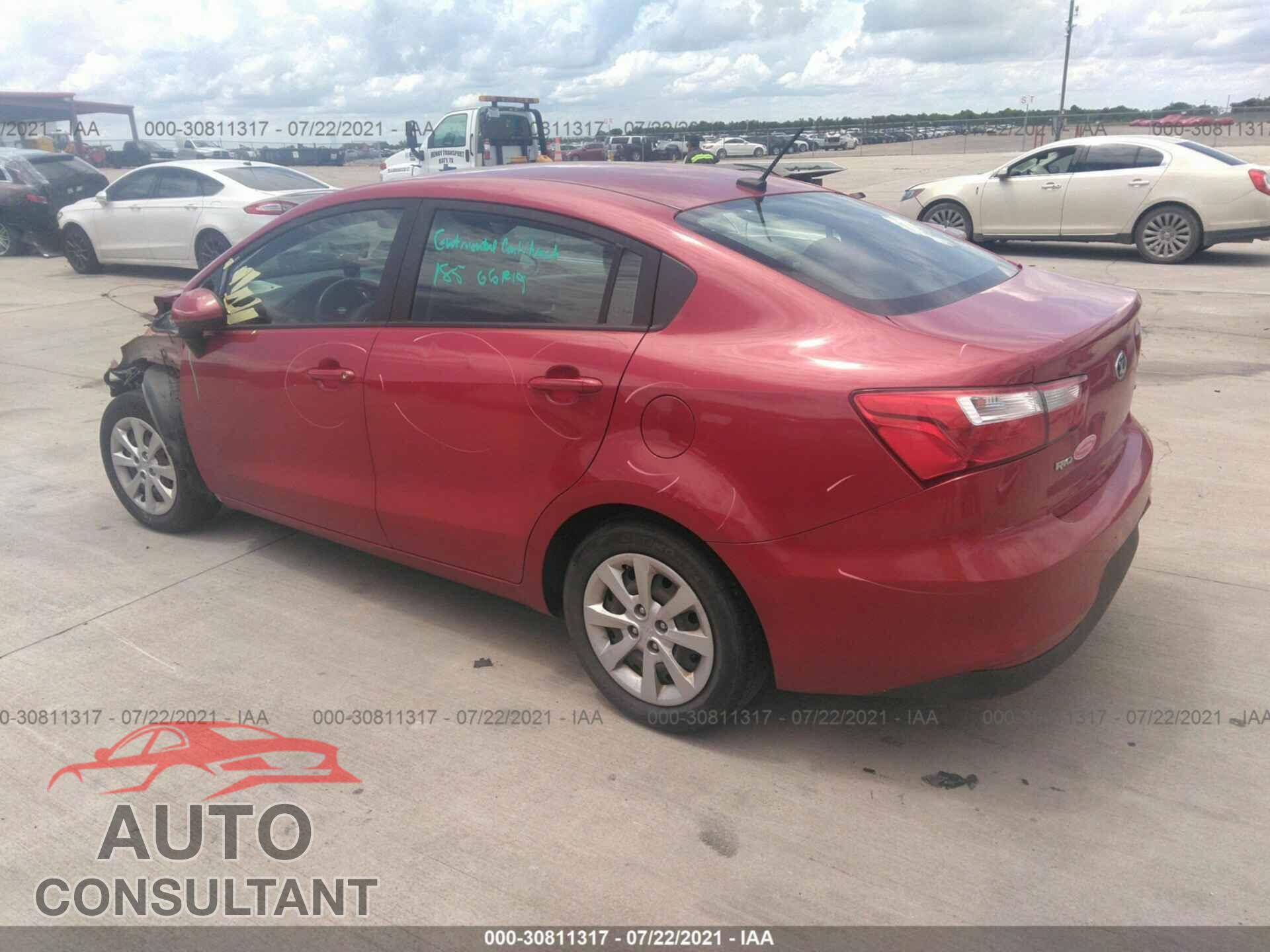 KIA RIO 2017 - KNADM4A37H6005708