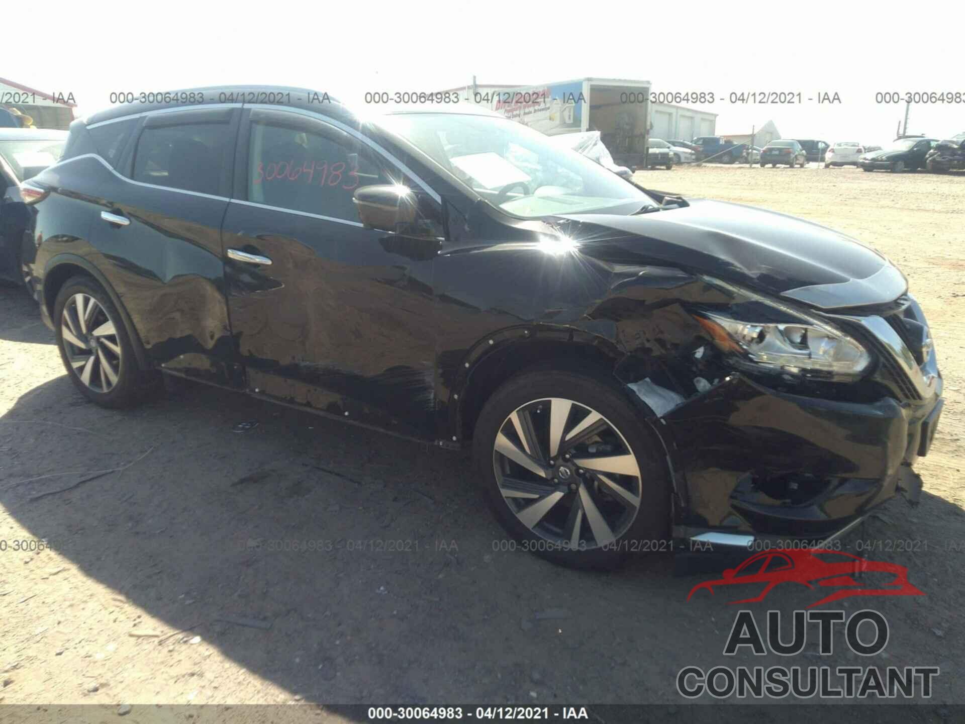 NISSAN MURANO 2018 - 5N1AZ2MH7JN164173