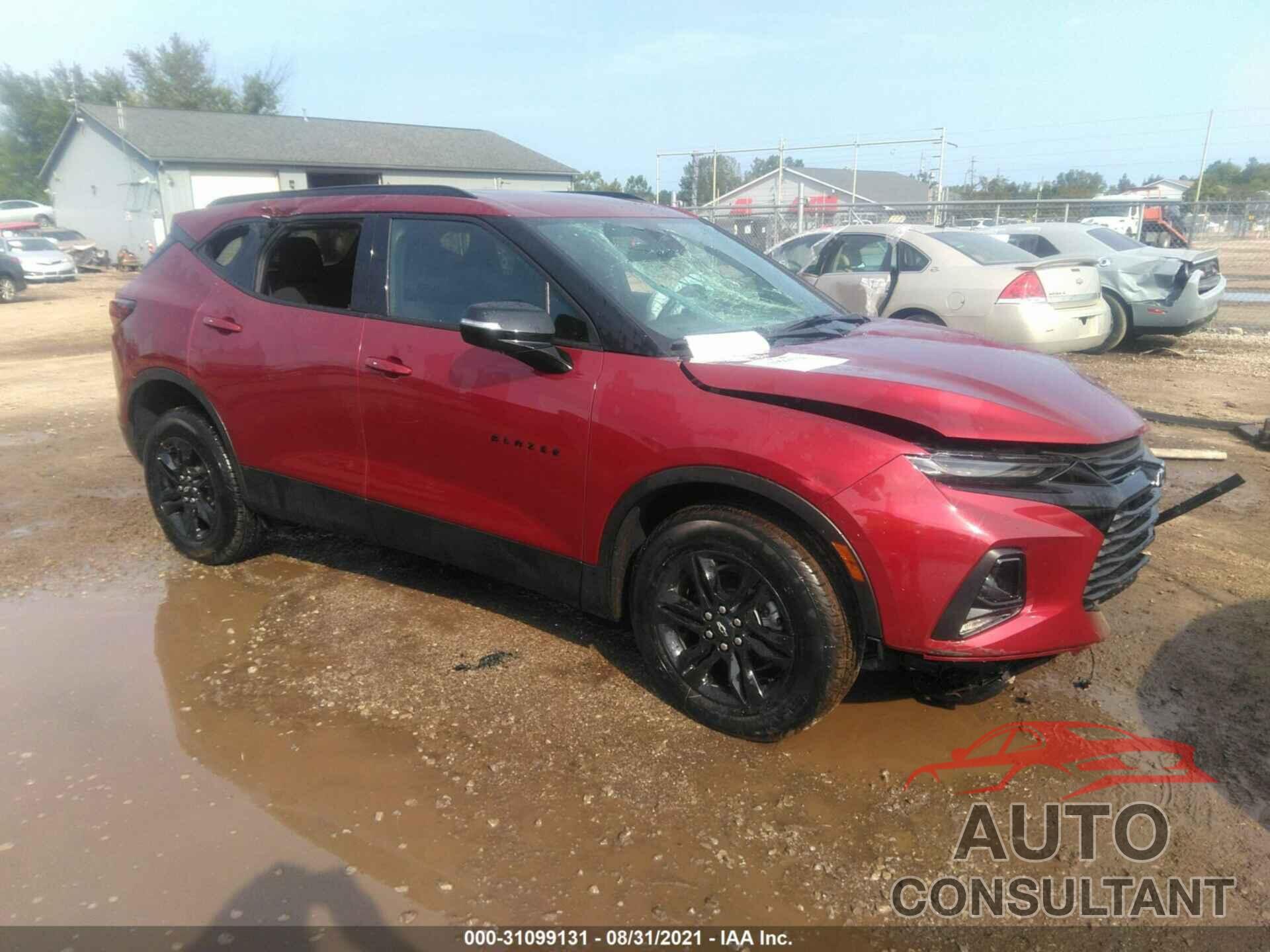 CHEVROLET BLAZER 2021 - 3GNKBHRS7MS519803