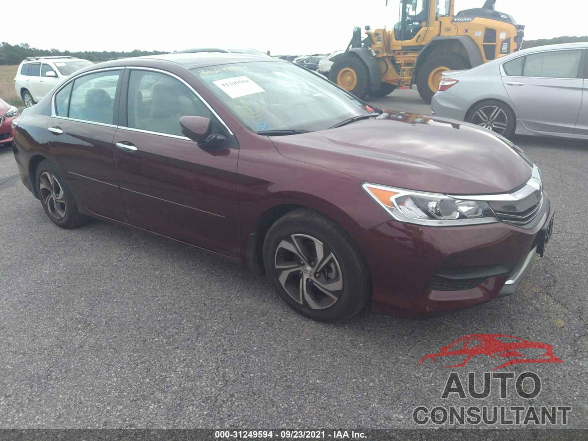 HONDA ACCORD SEDAN 2016 - 1HGCR2F33GA039476