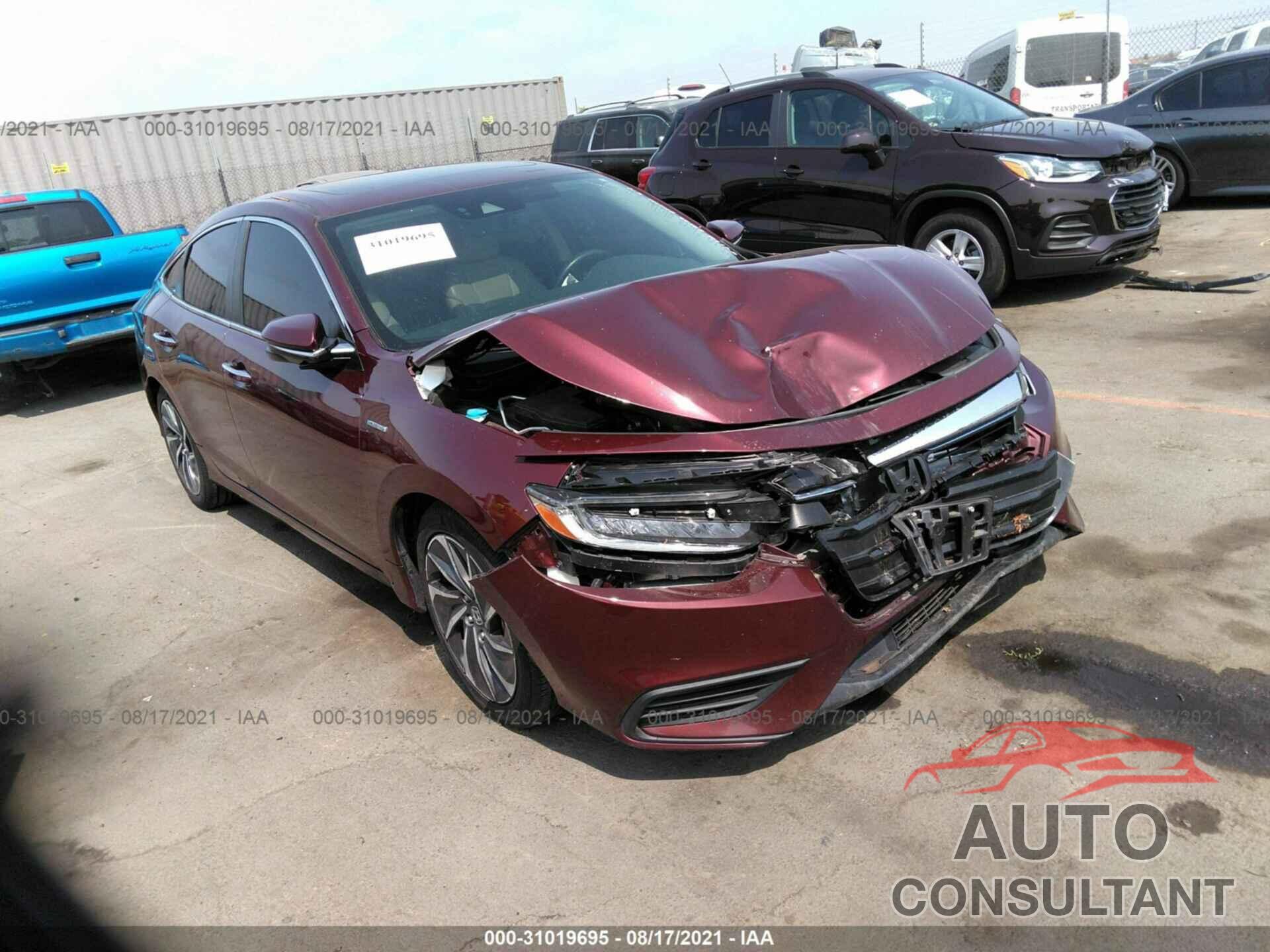 HONDA INSIGHT 2019 - 19XZE4F92KE000548