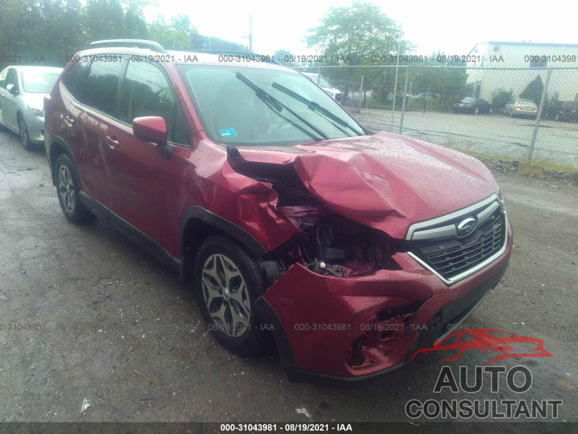 SUBARU FORESTER 2019 - JF2SKAGC2KH413598