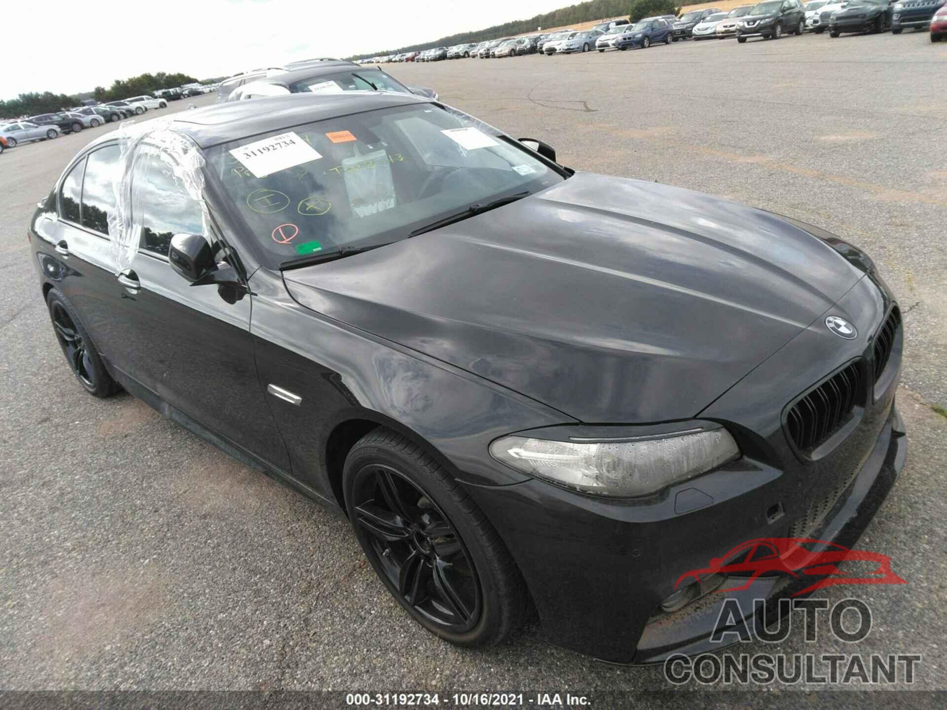 BMW 5 SERIES 2016 - WBA5B3C5XGG259683