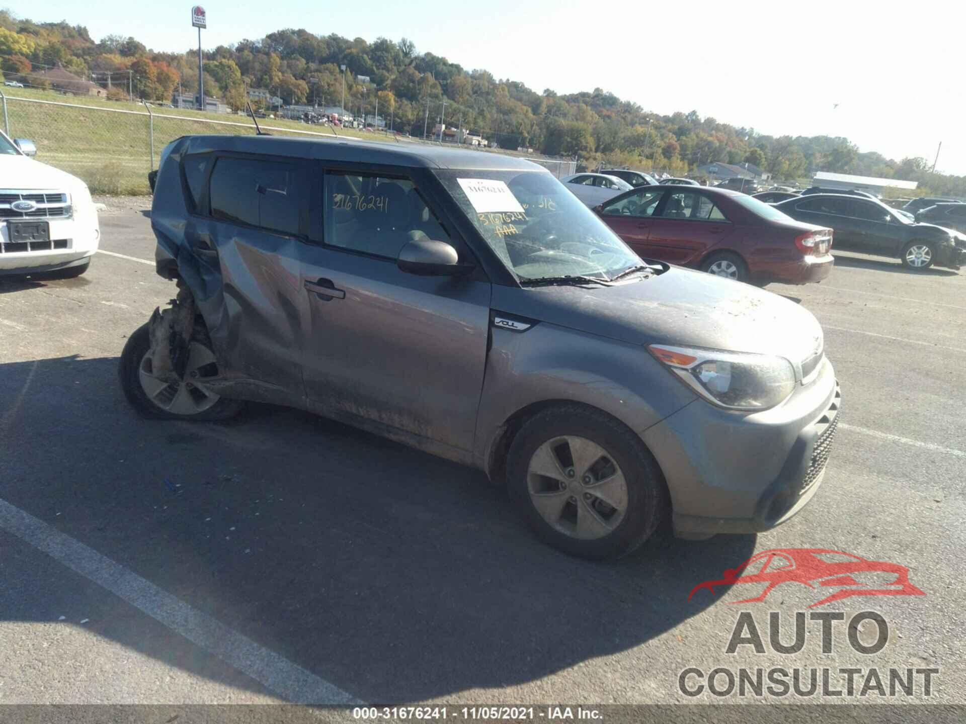 KIA SOUL 2016 - KNDJN2A26G7373627