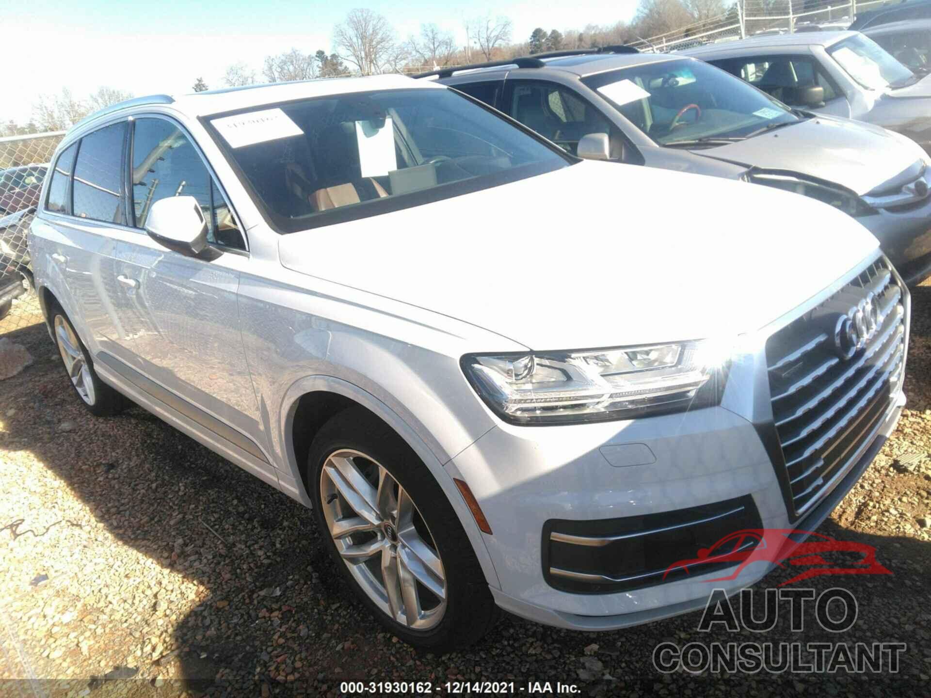 AUDI Q7 2017 - WA1VAAF78HD056294