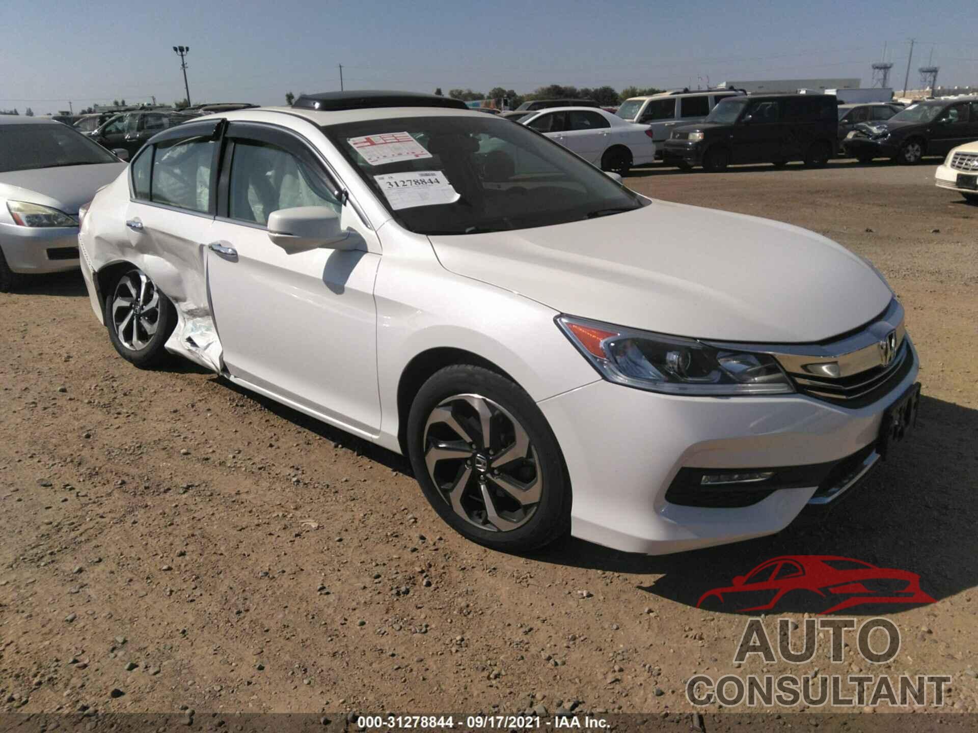 HONDA ACCORD SEDAN 2017 - 1HGCR2F82HA125942