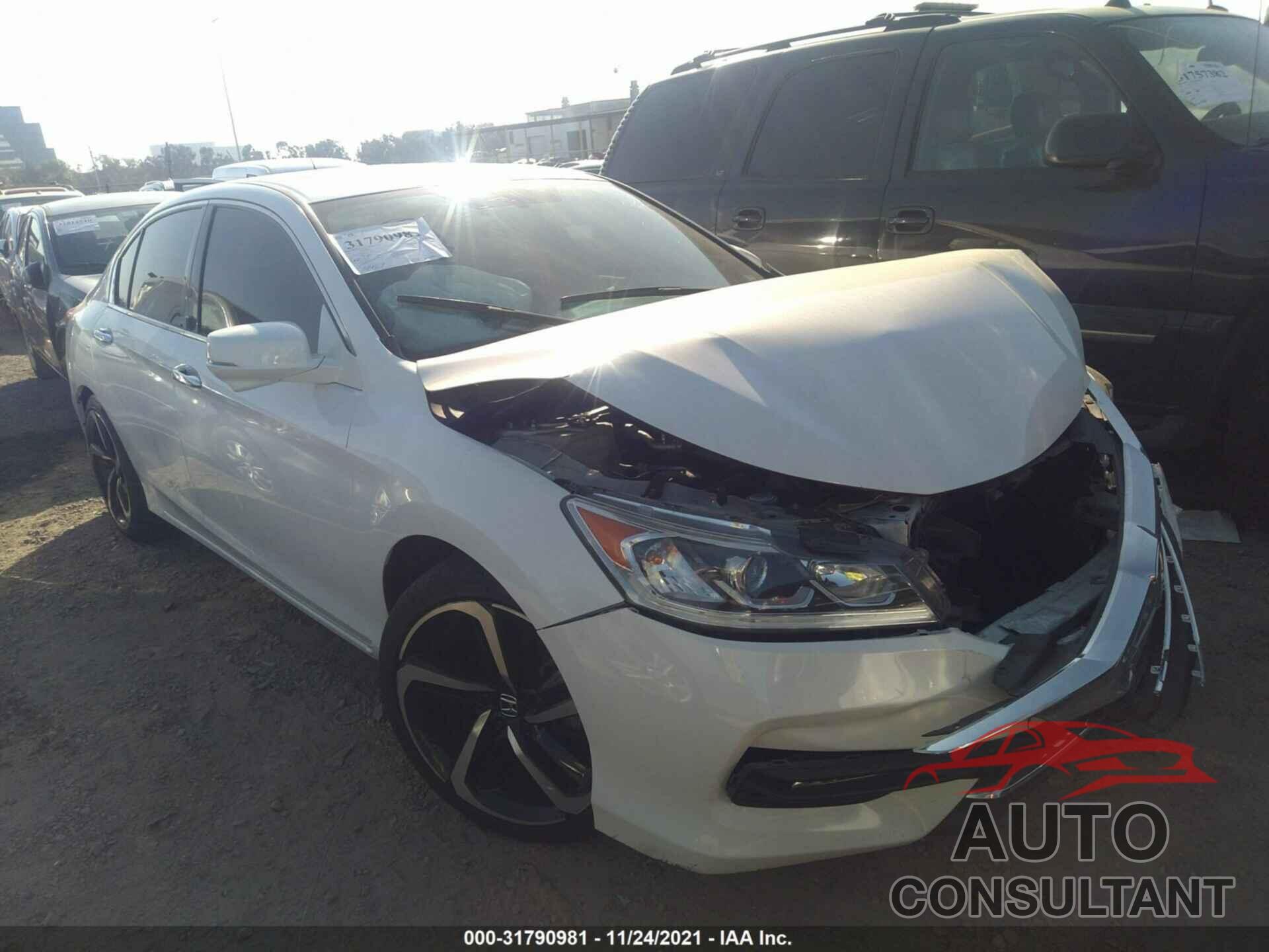 HONDA ACCORD SEDAN 2016 - 1HGCR3F84GA012028